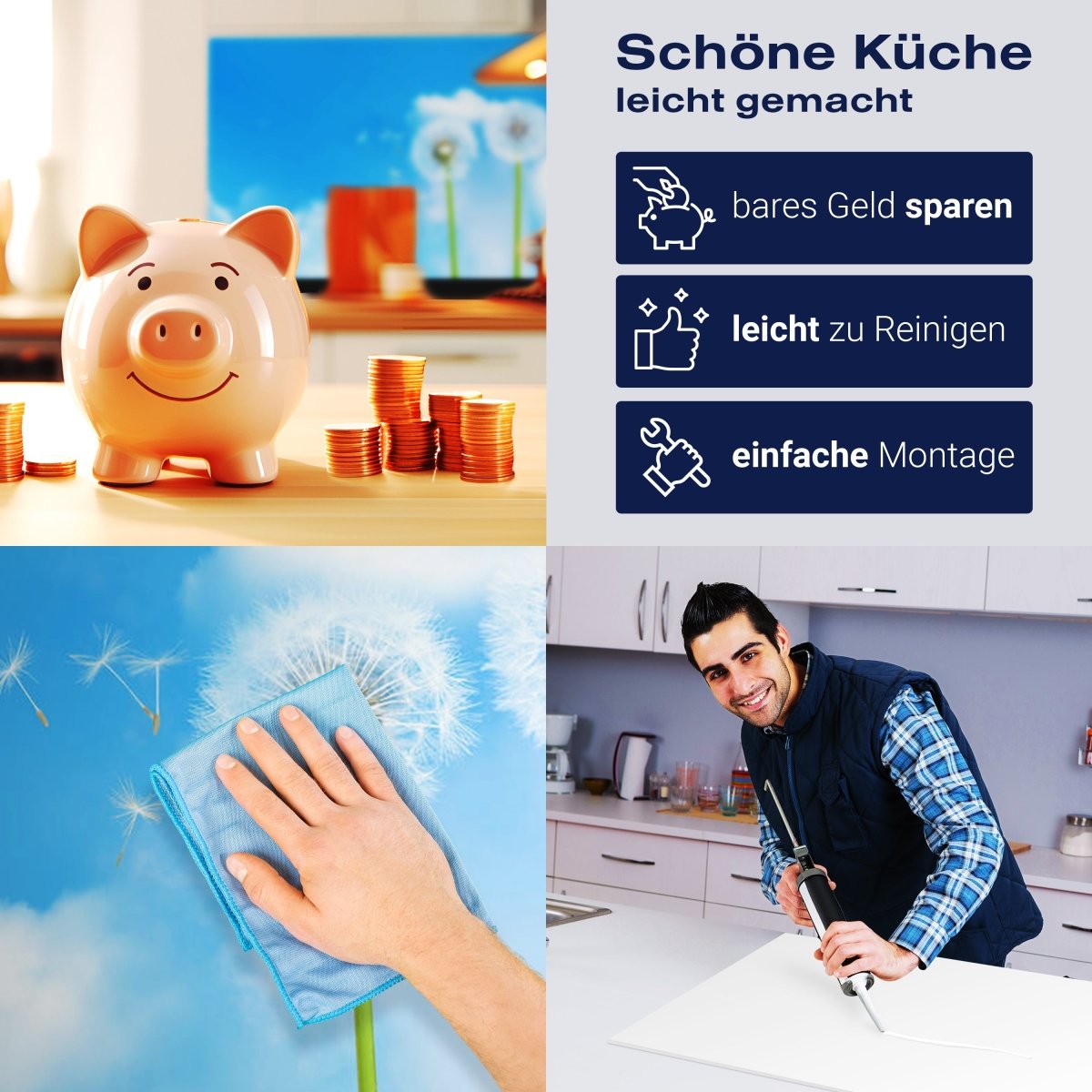 Küchenrückwand Pusteblumen M0416 entdecken - Bild 7 Küchenrückwand Pusteblumen M0416 entdecken - Bild 7