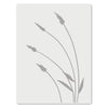 Leinwandbild Kunst, Hochformat, Getreide, Gräser, Grau, Minimalismus M0416 Leinwandbild Kunst, Hochformat, Getreide, Gräser, Grau, Minimalismus M0416