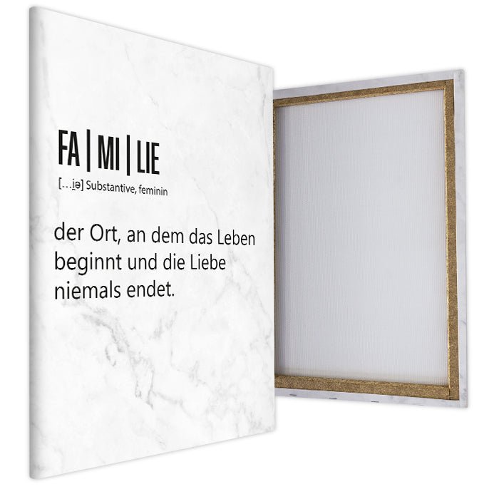 Leinwandbild Familie, Hochformat M0423 kaufen - Bild 4 Leinwandbild Familie, Hochformat M0423 kaufen - Bild 4