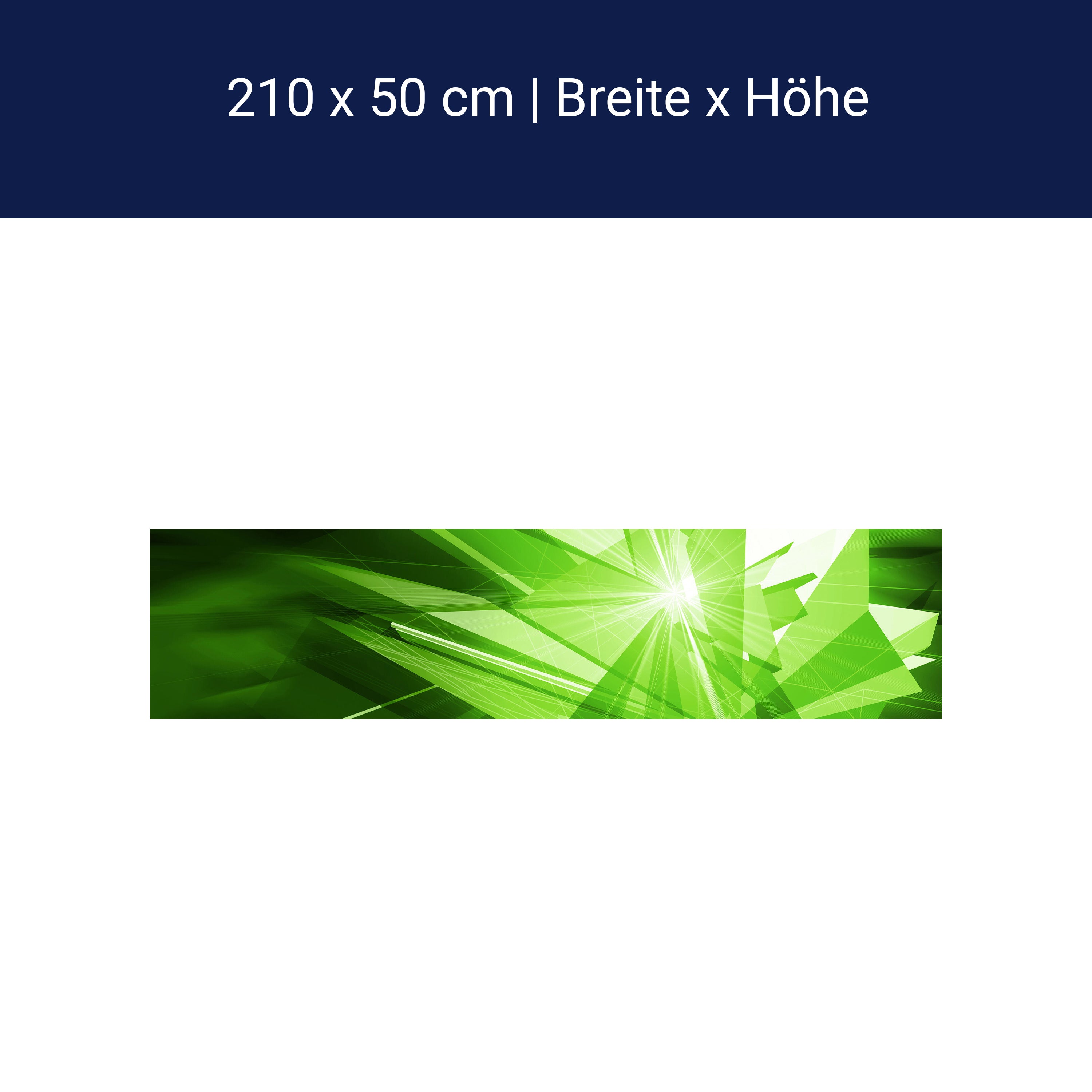 Küchenrückwand Grüne Dynamik M0425 Küchenrückwand Grüne Dynamik M0425