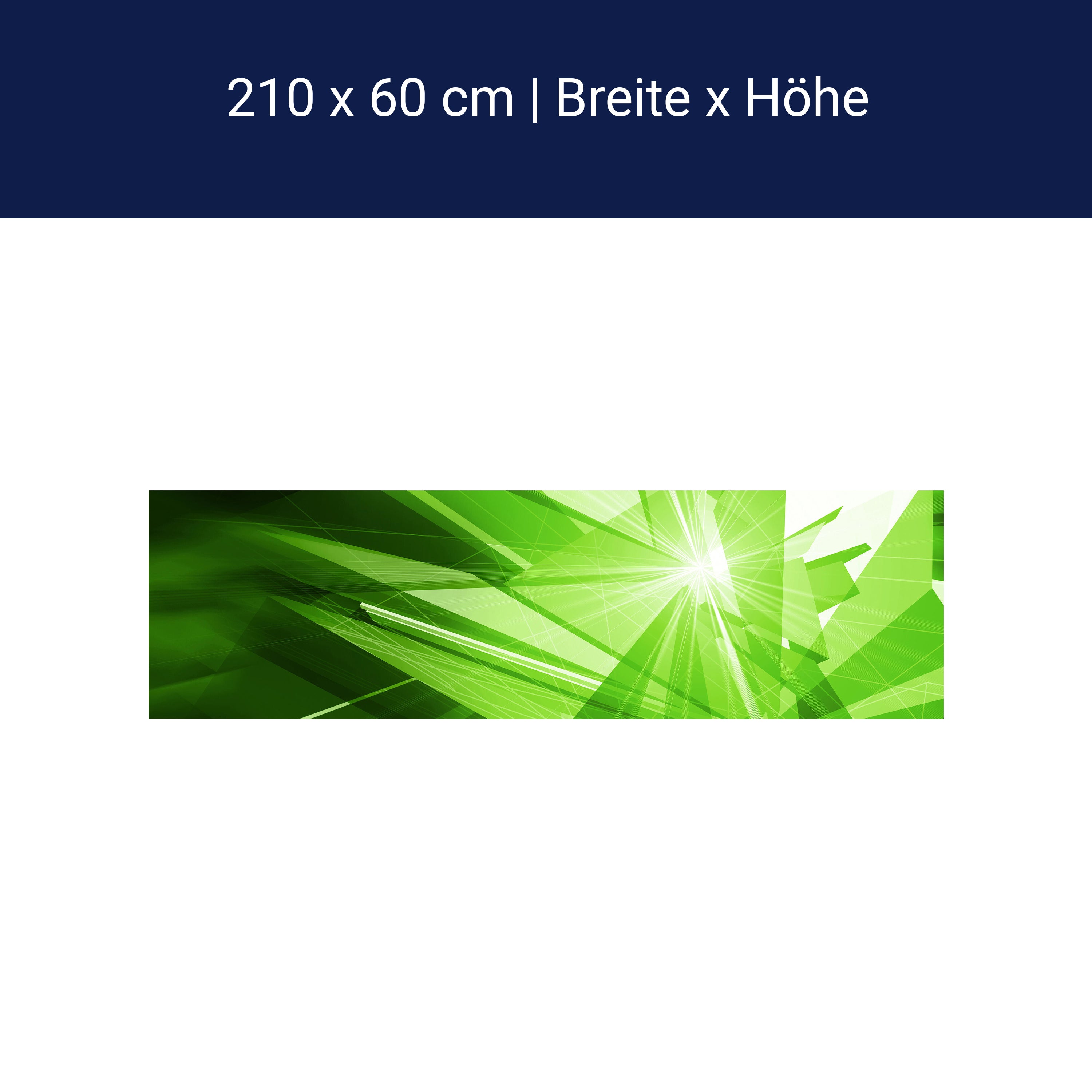 Küchenrückwand Grüne Dynamik M0425