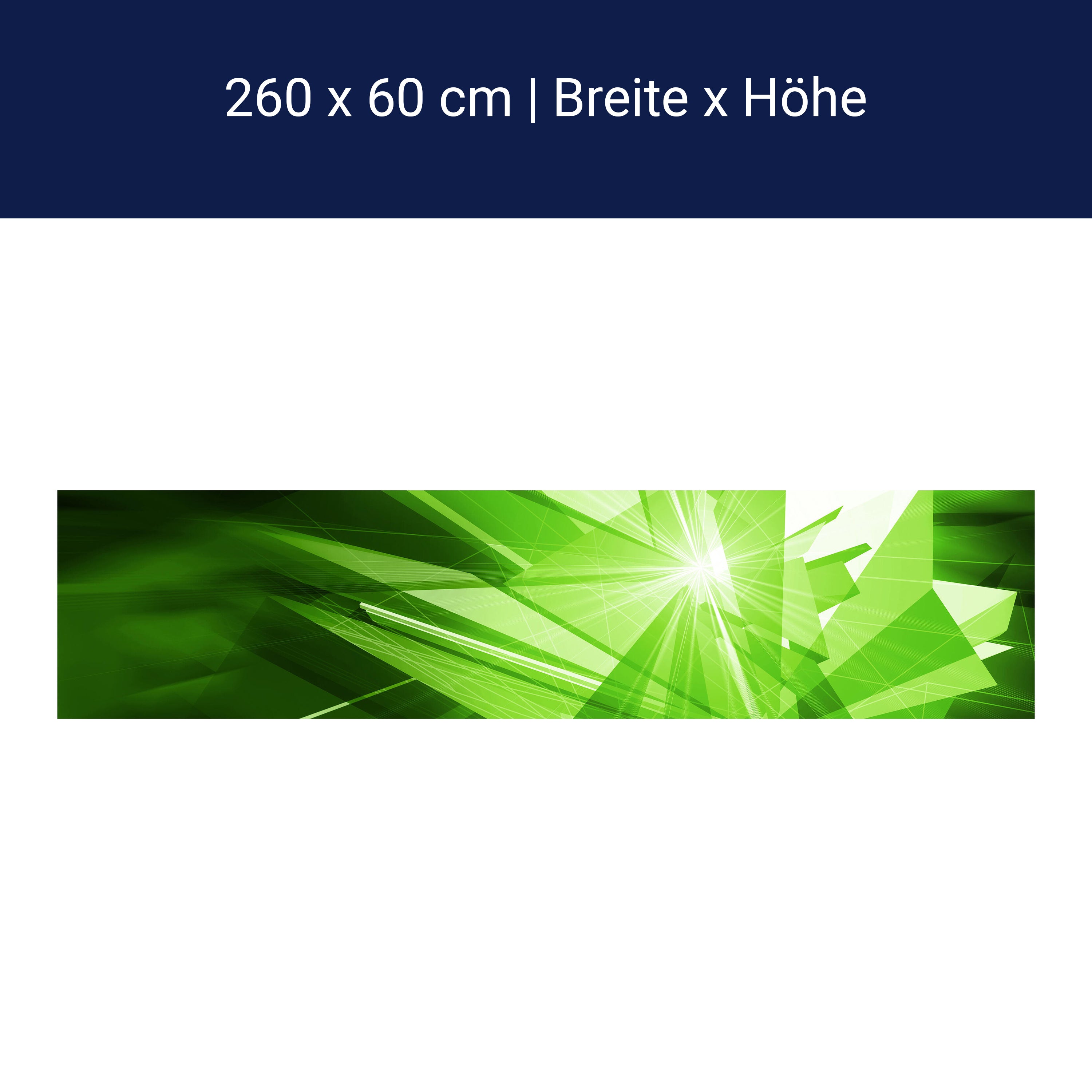 Küchenrückwand Grüne Dynamik M0425