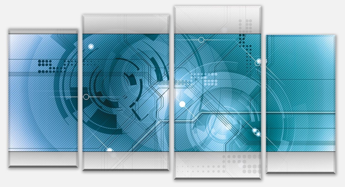 Leinwandbild Mehrteiler Abstrakt Technik 1 M0427 Leinwandbild Mehrteiler Abstrakt Technik 1 M0427