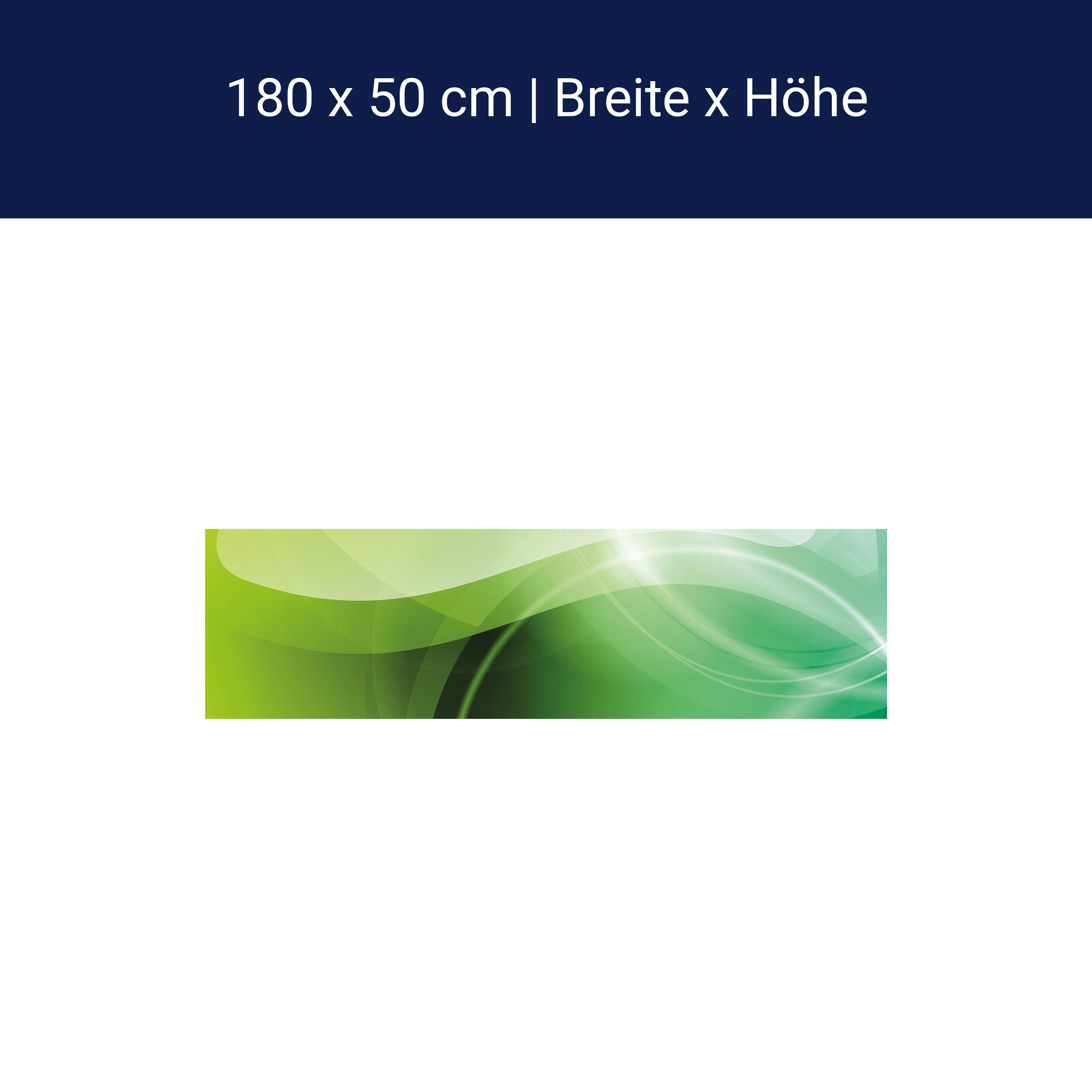 Küchenrückwand Abstrakt Grüner Traum M0429 Küchenrückwand Abstrakt Grüner Traum M0429