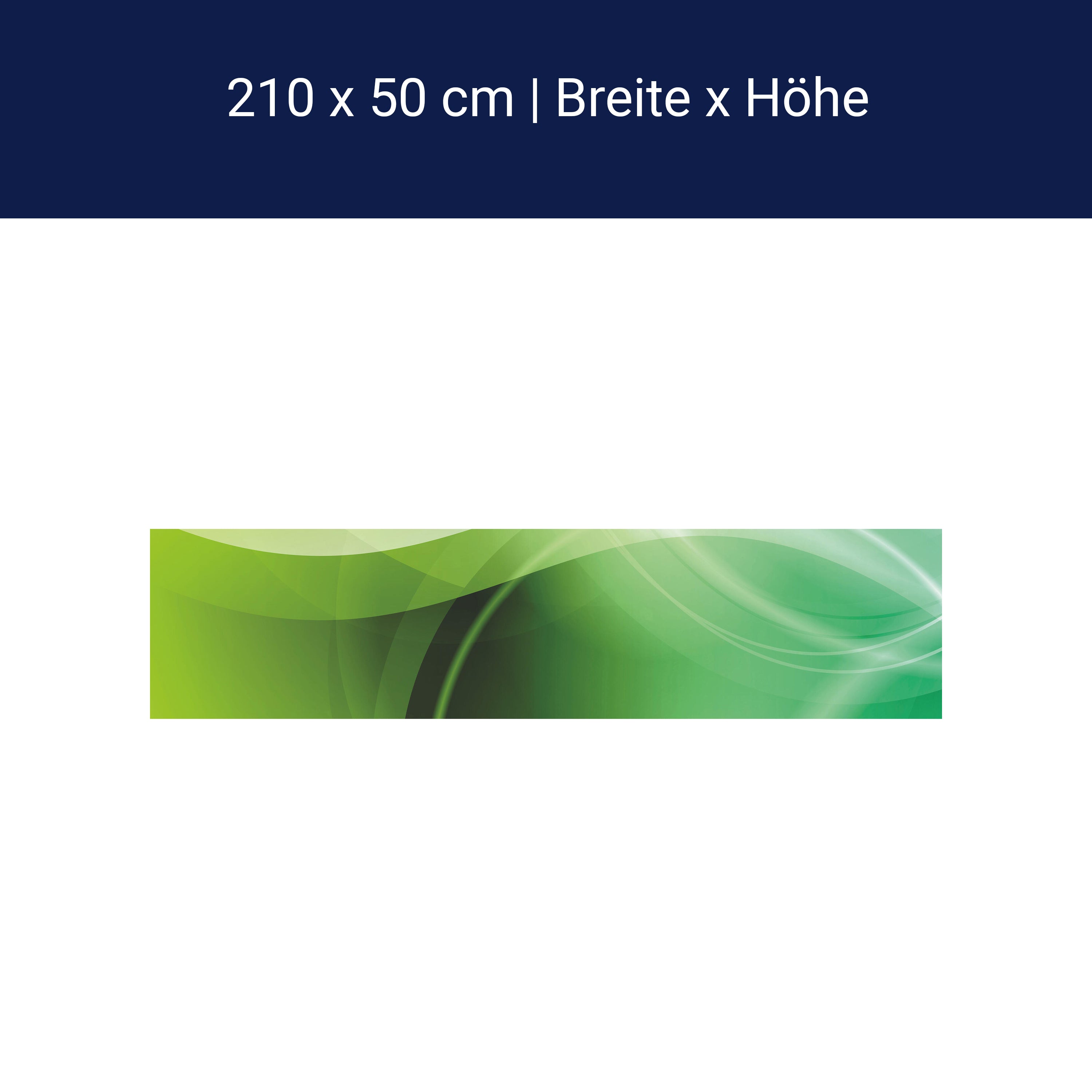 Küchenrückwand Abstrakt Grüner Traum M0429 Küchenrückwand Abstrakt Grüner Traum M0429