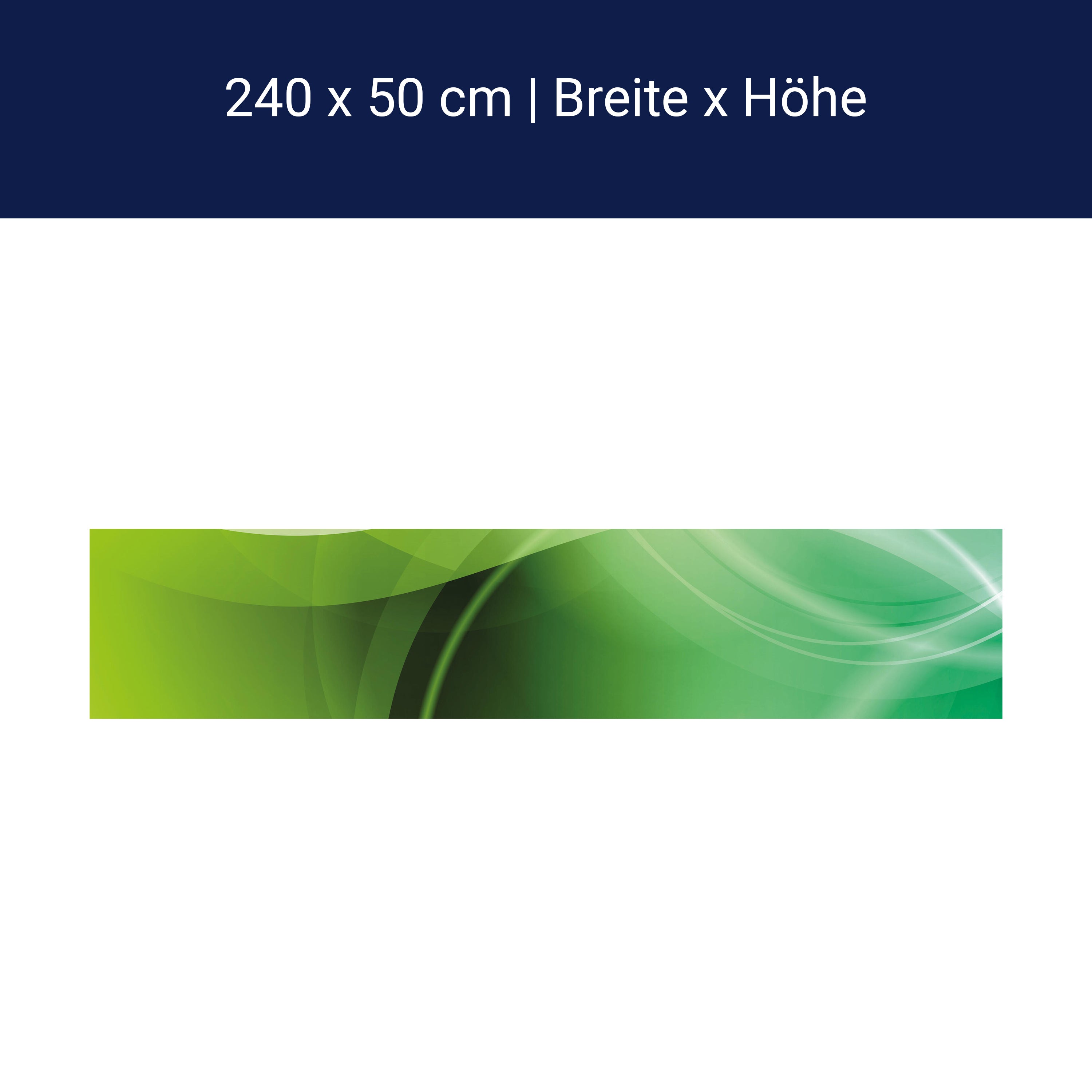 Küchenrückwand Abstrakt Grüner Traum M0429 Küchenrückwand Abstrakt Grüner Traum M0429