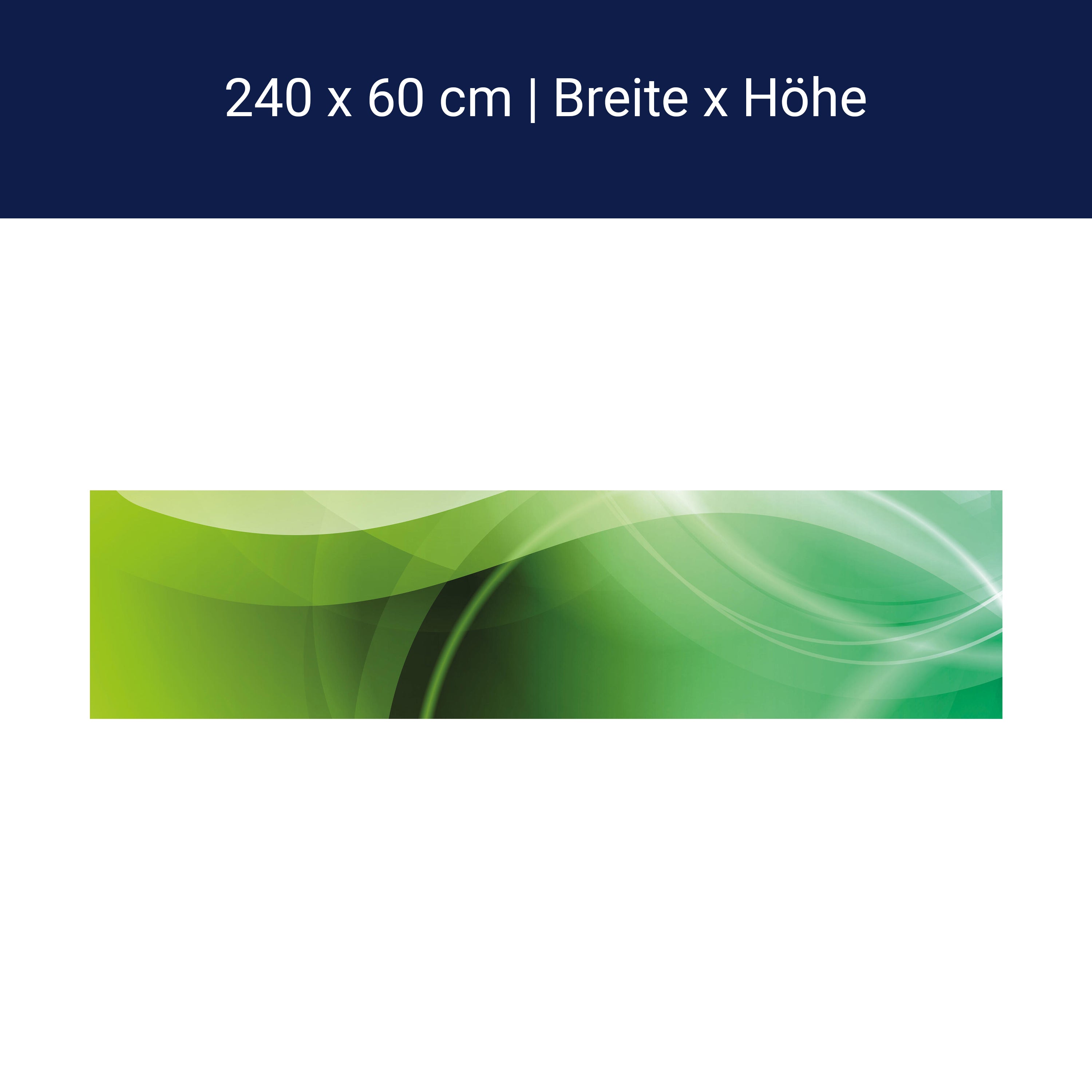 Küchenrückwand Abstrakt Grüner Traum M0429 Küchenrückwand Abstrakt Grüner Traum M0429