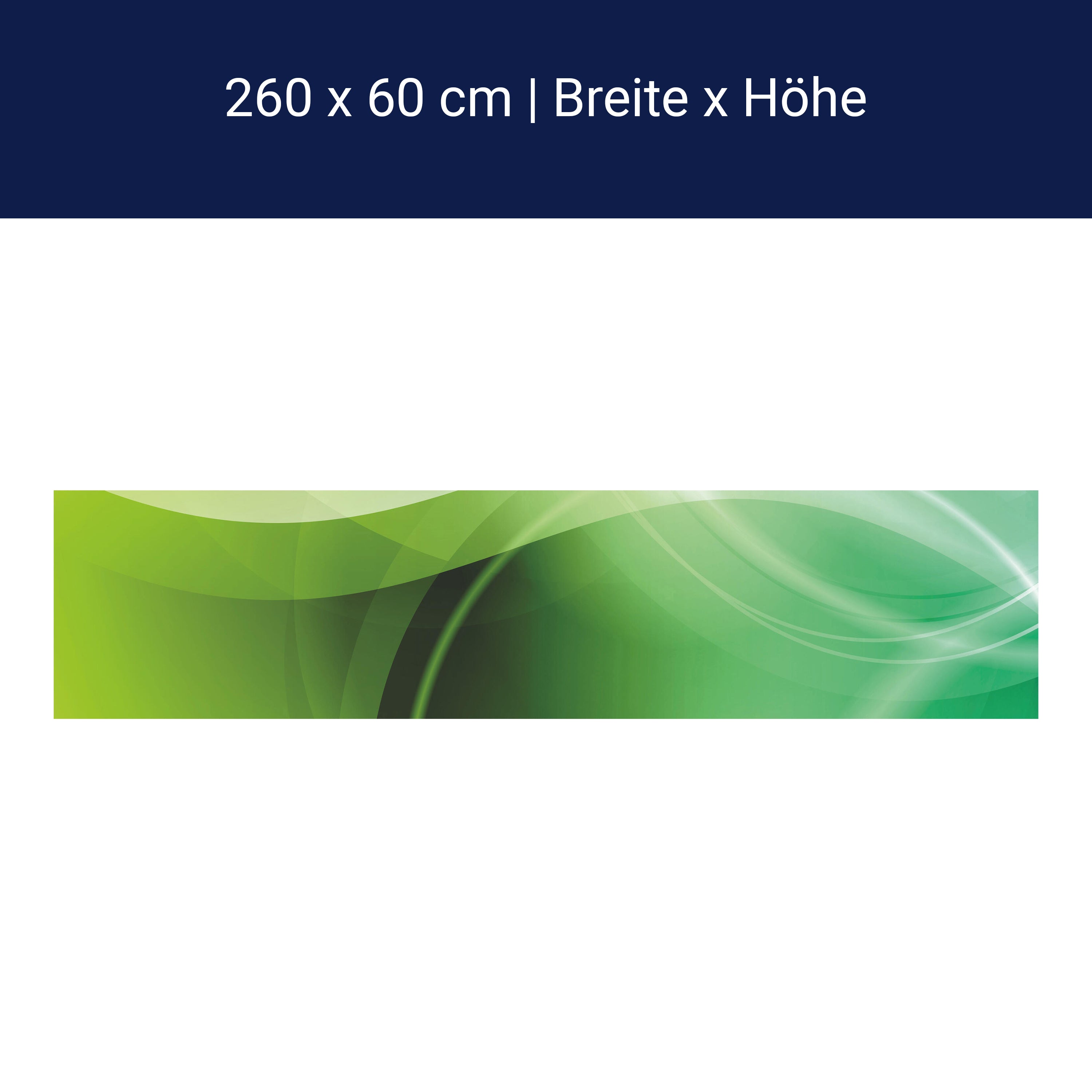 Küchenrückwand Abstrakt Grüner Traum M0429 Küchenrückwand Abstrakt Grüner Traum M0429