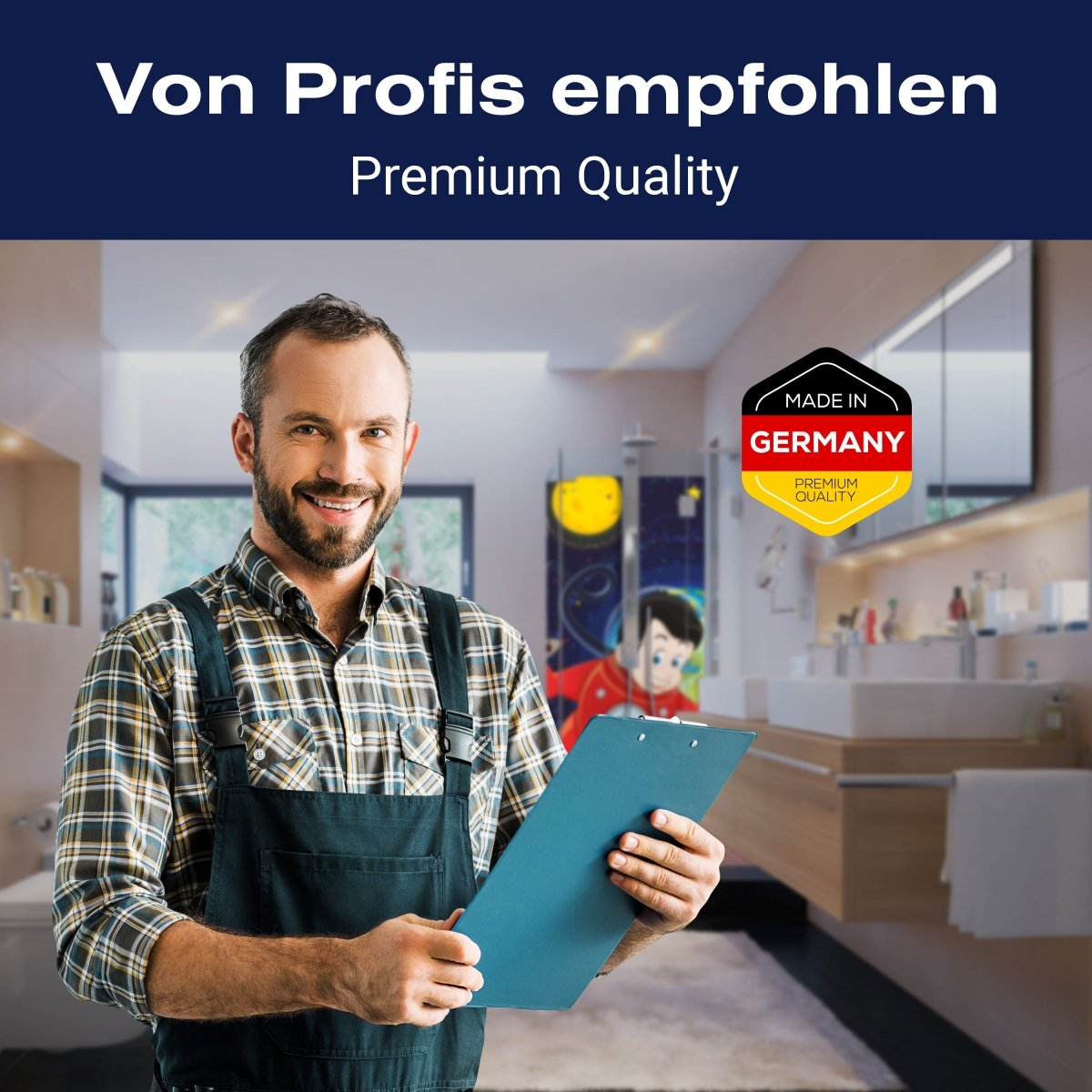 Duschwand Junge im Weltall M0430 entdecken - Bild 5 Duschwand Junge im Weltall M0430 entdecken - Bild 5