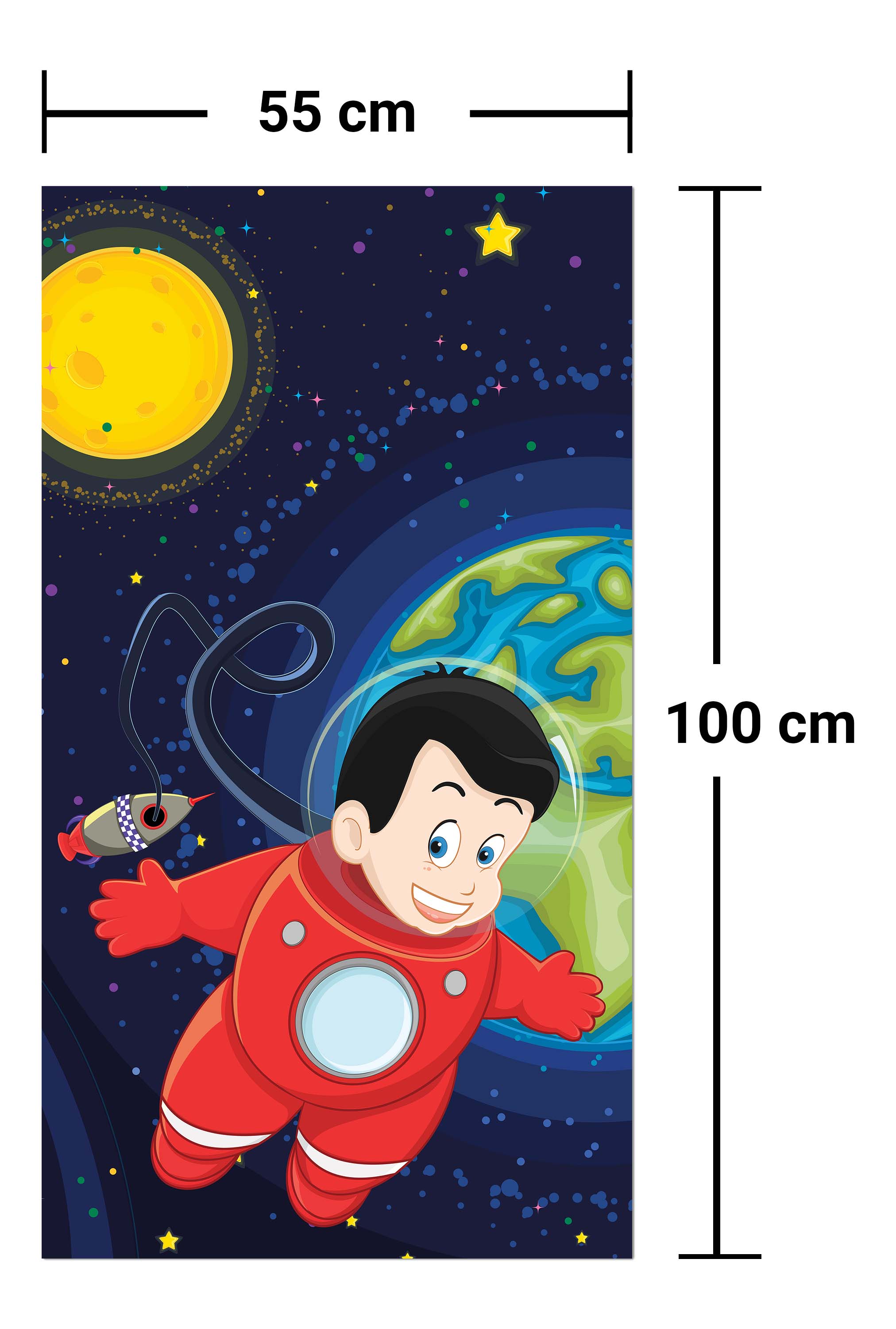 Garderobe Junge im Weltall M0430 entdecken - Bild 7 Garderobe Junge im Weltall M0430 entdecken - Bild 7