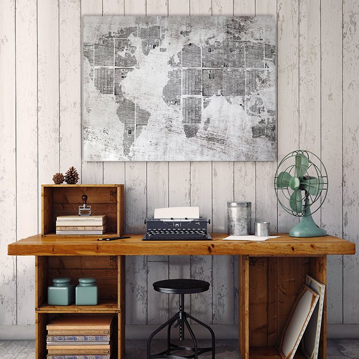 Leinwandbild Weltkarte, Querformat M0431 kaufen - Bild 3 Leinwandbild Weltkarte, Querformat M0431 kaufen - Bild 3