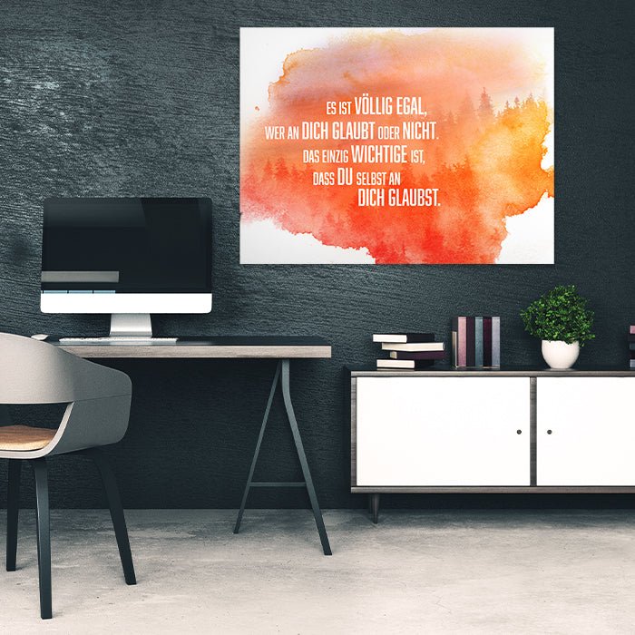 Leinwandbild Motivation, Querformat M0434 kaufen - Bild 2 Leinwandbild Motivation, Querformat M0434 kaufen - Bild 2