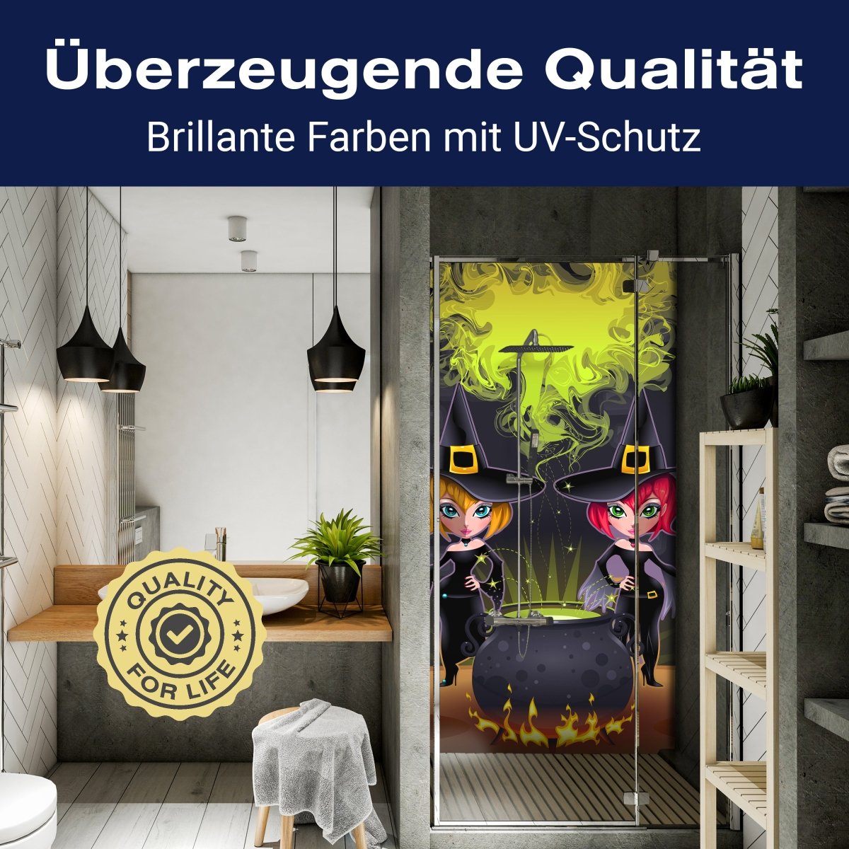 Duschwand Hexen M0435 entdecken - Bild 2 Duschwand Hexen M0435 entdecken - Bild 2