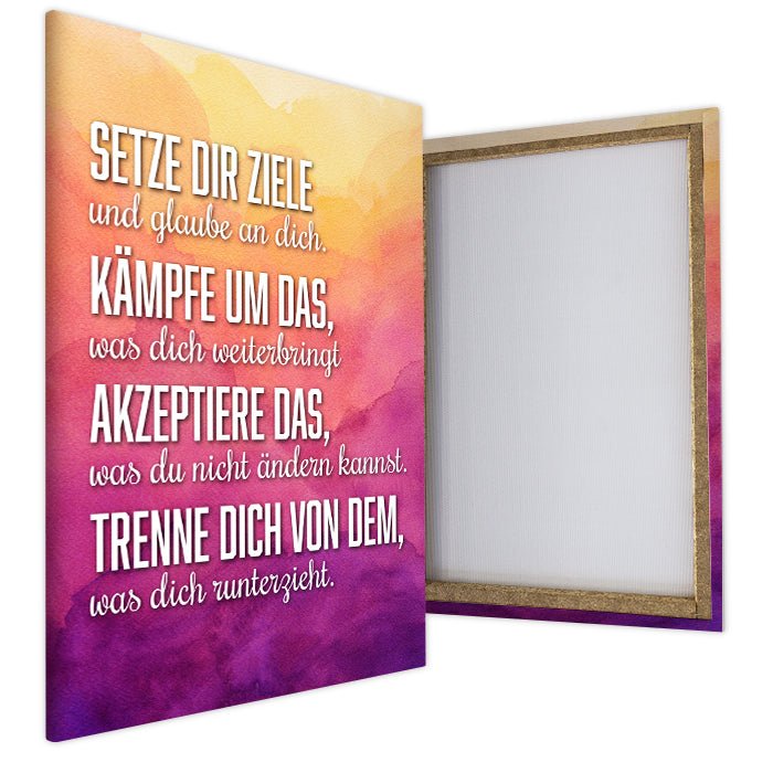 Leinwandbild Motivation, Hochformat M0438 kaufen - Bild 4 Leinwandbild Motivation, Hochformat M0438 kaufen - Bild 4