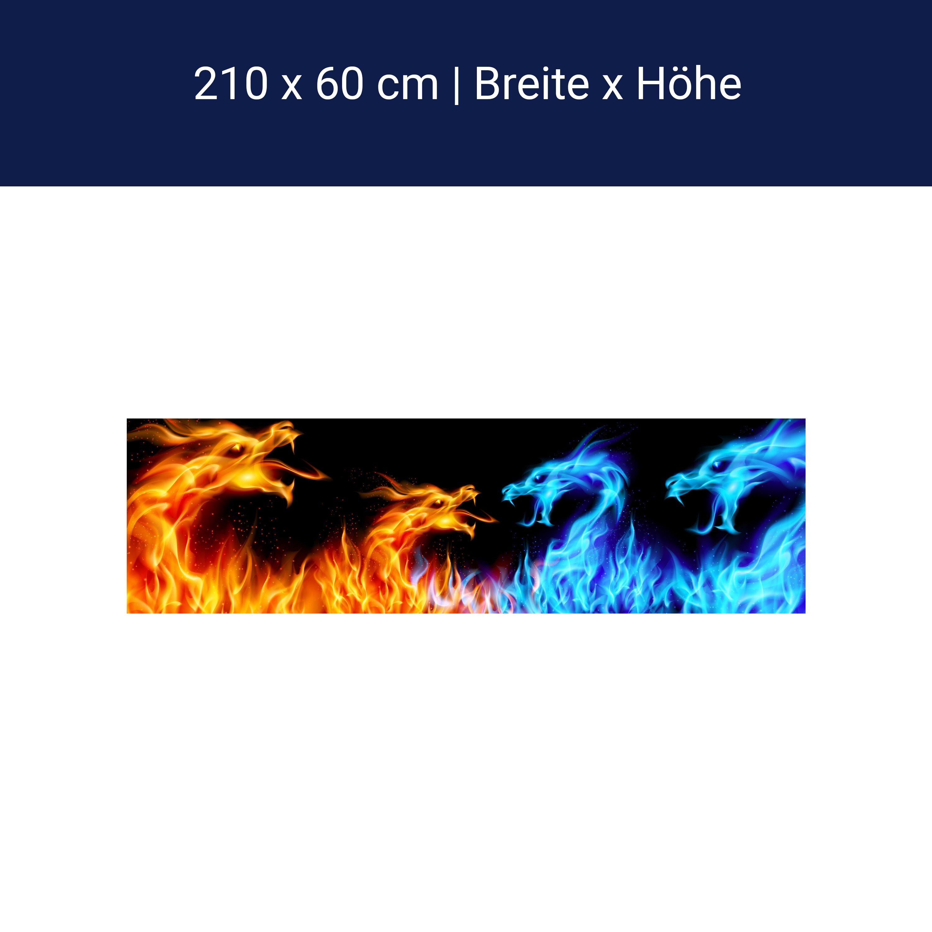 Küchenrückwand Feuerdrachen M0440 Küchenrückwand Feuerdrachen M0440