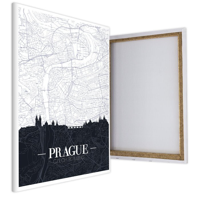 Leinwandbild Stadt Karte, Hochformat M0449 kaufen - Bild 4 Leinwandbild Stadt Karte, Hochformat M0449 kaufen - Bild 4