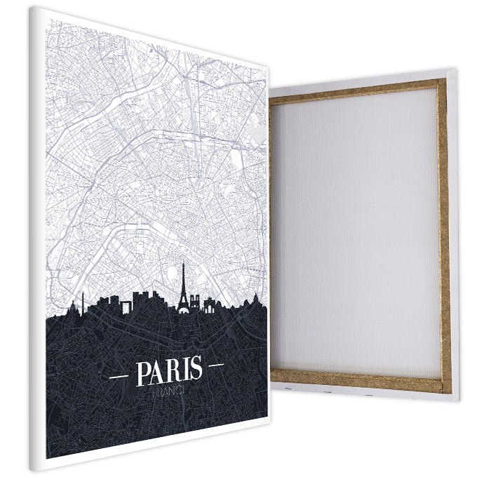 Leinwandbild Stadt Karte, Hochformat M0453 kaufen - Bild 4 Leinwandbild Stadt Karte, Hochformat M0453 kaufen - Bild 4