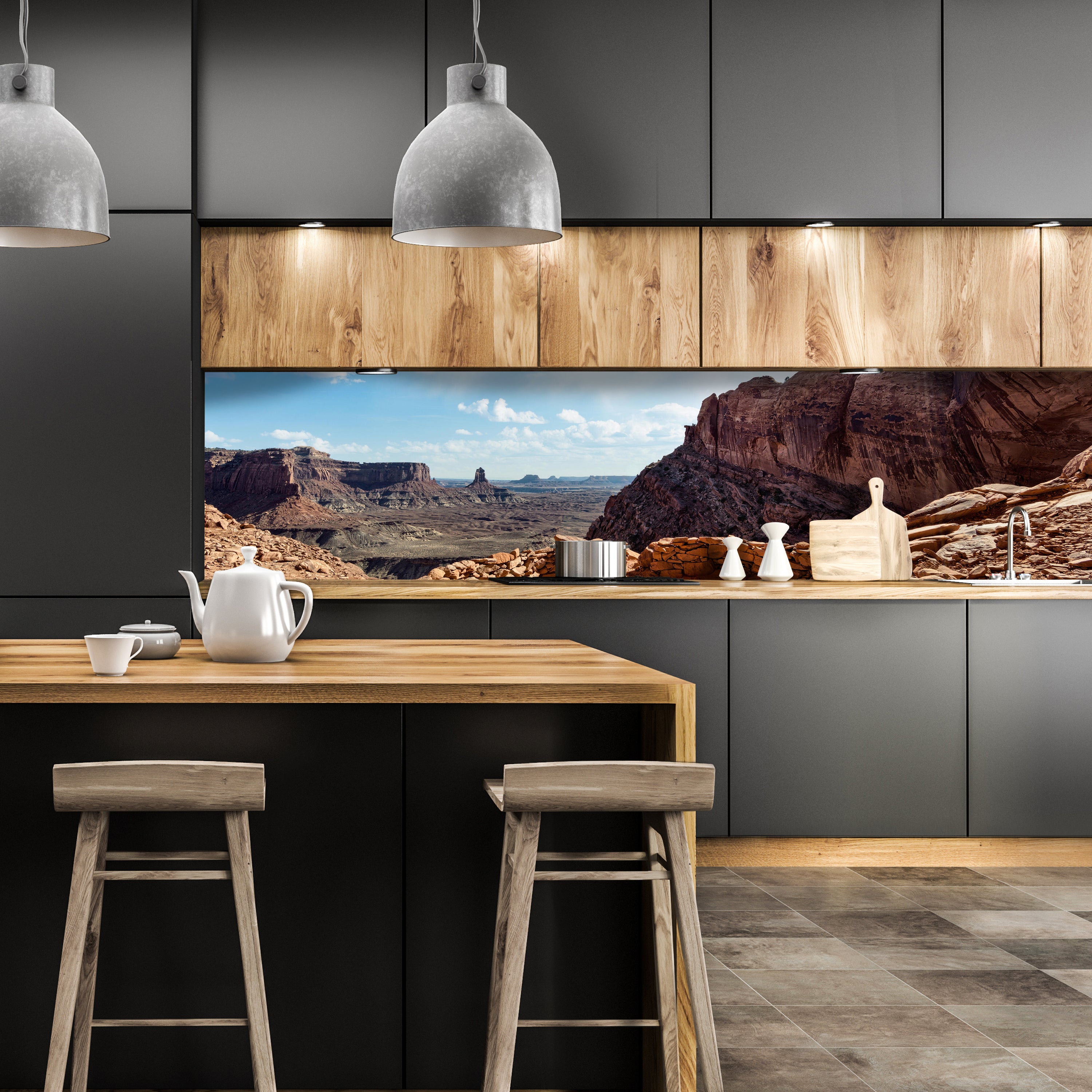 Küchenrückwand False Kiva USA M0456 entdecken - Bild 1 Küchenrückwand False Kiva USA M0456 entdecken - Bild 1