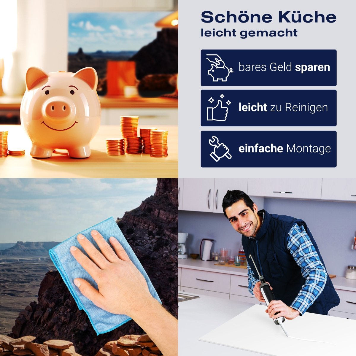 Küchenrückwand False Kiva USA M0456 entdecken - Bild 7 Küchenrückwand False Kiva USA M0456 entdecken - Bild 7