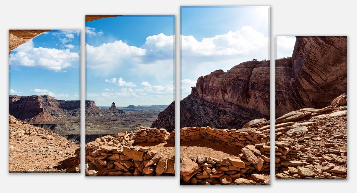 Leinwandbild Mehrteiler False Kiva USA M0456 Leinwandbild Mehrteiler False Kiva USA M0456