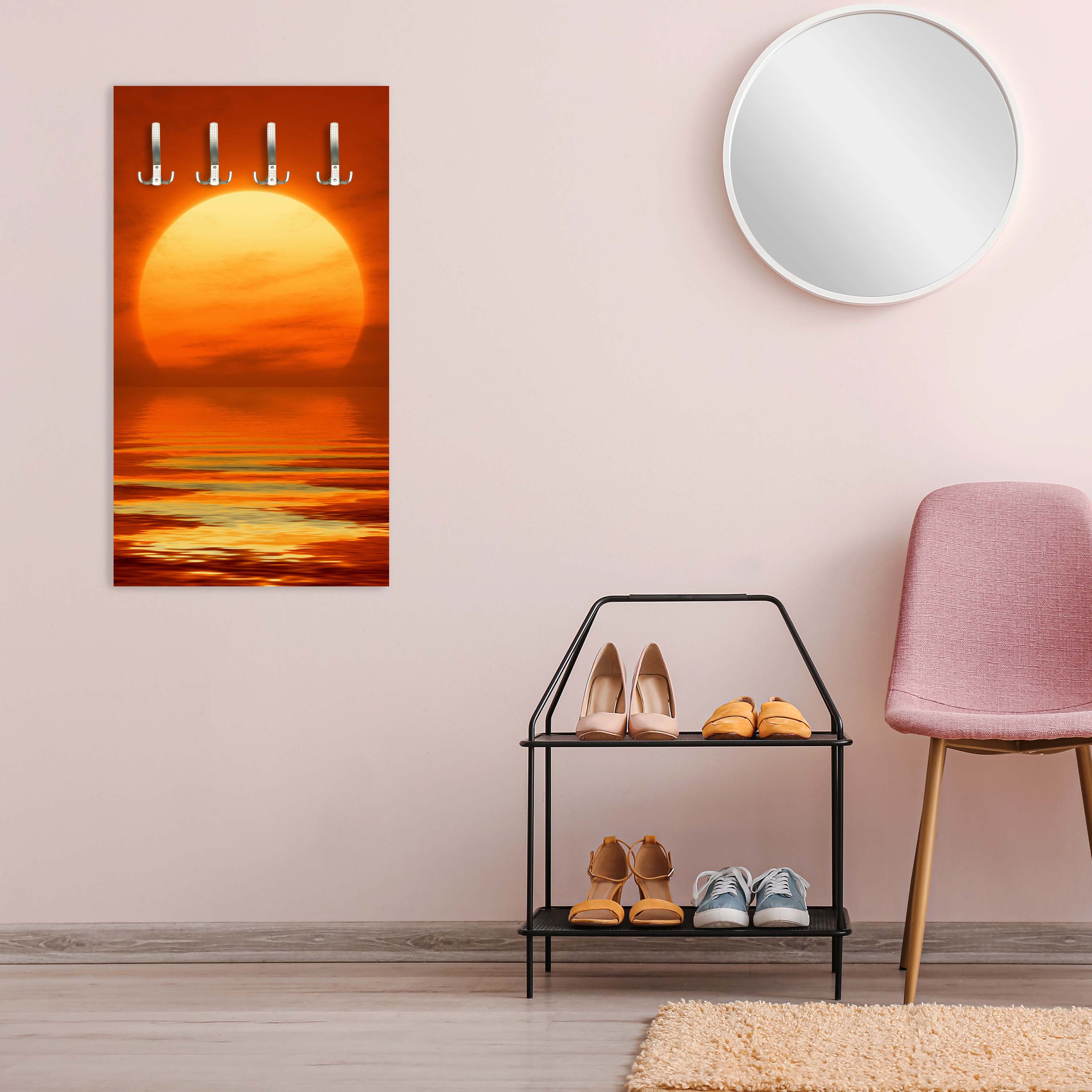 Garderobe Roter Sonnenuntergang M0459 entdecken - Bild 6 Garderobe Roter Sonnenuntergang M0459 entdecken - Bild 6