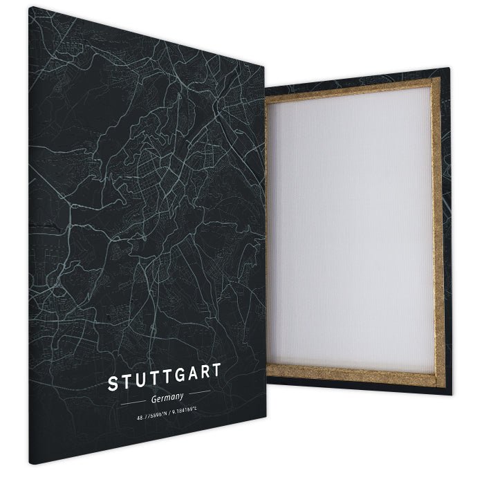 Leinwandbild Stadt Karte, Hochformat M0459 kaufen - Bild 4 Leinwandbild Stadt Karte, Hochformat M0459 kaufen - Bild 4