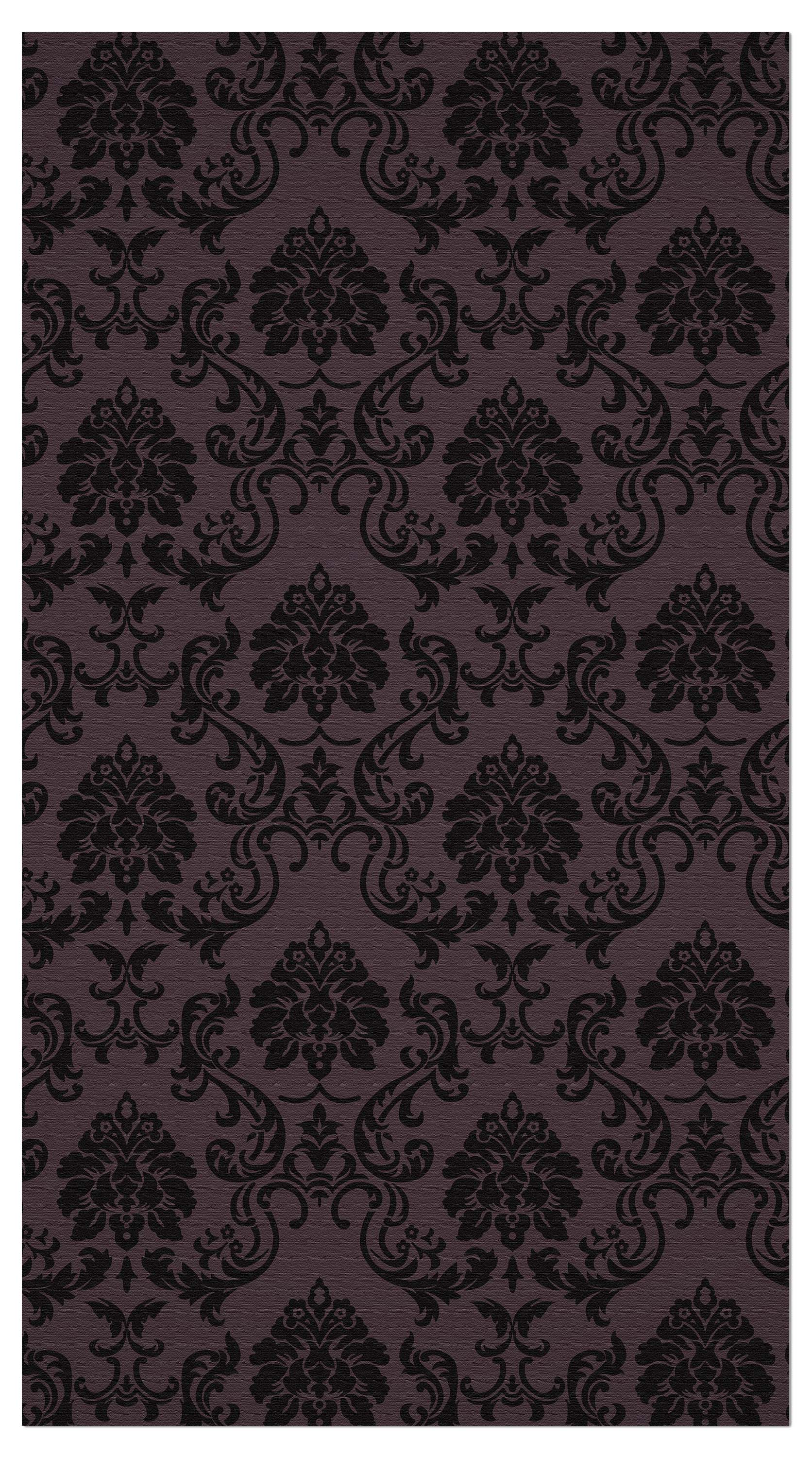 Garderobe Barockmuster Schwarz M0464 entdecken - Bild 4 Garderobe Barockmuster Schwarz M0464 entdecken - Bild 4