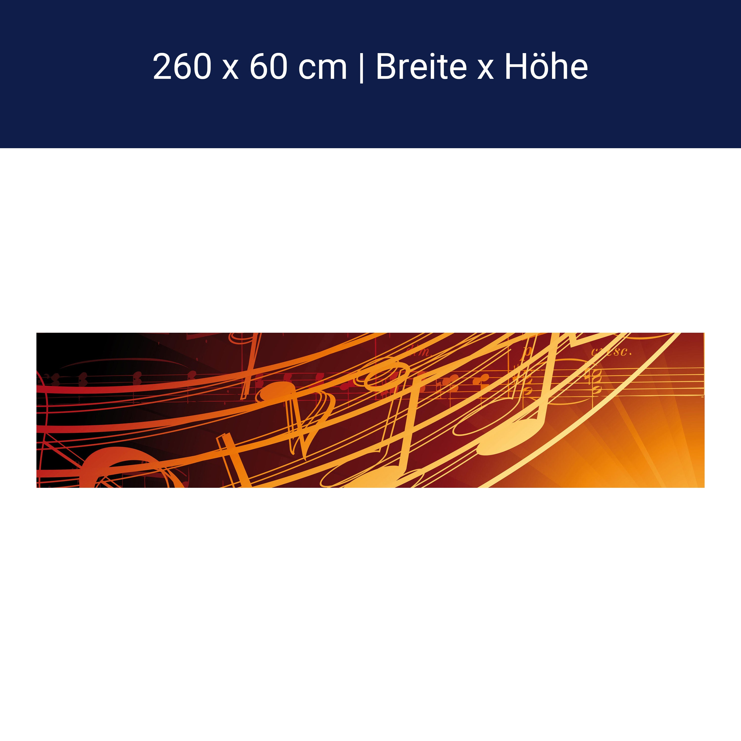 Küchenrückwand Musik M0465