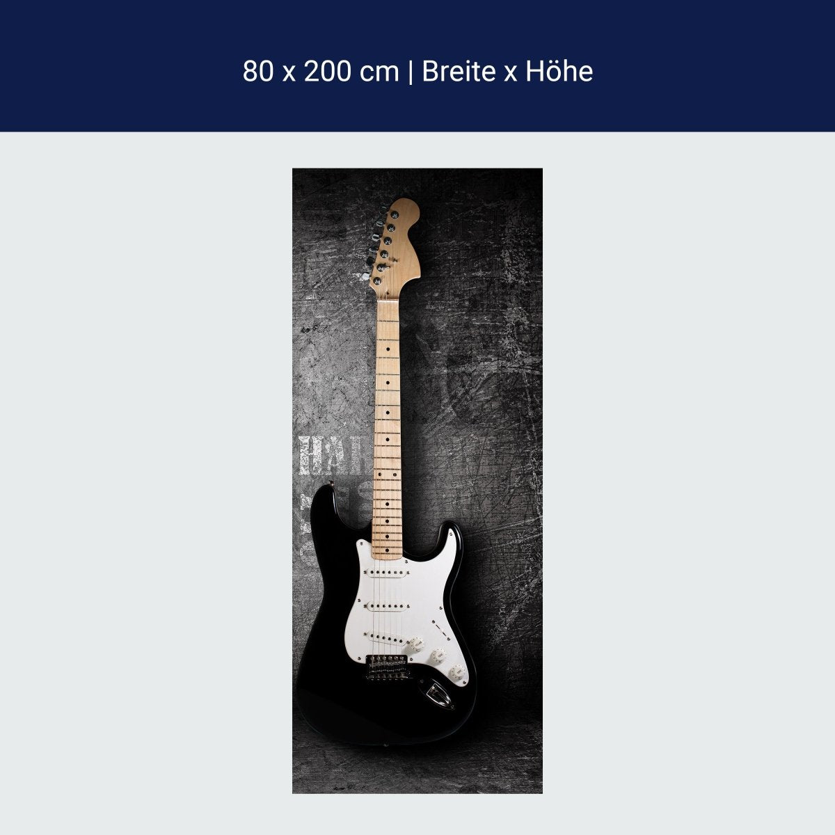 Türtapete E-Gitarre M0466