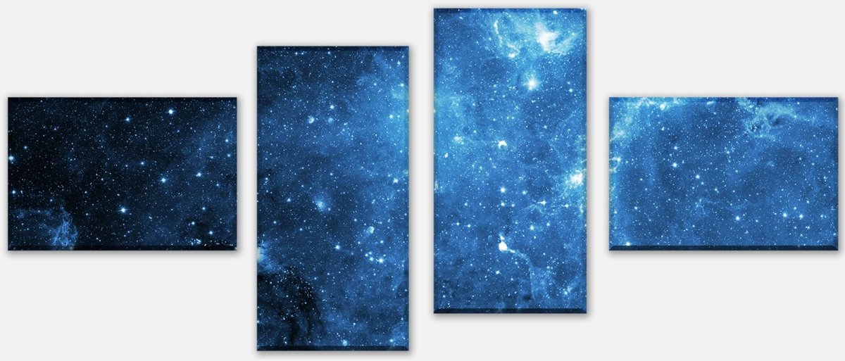 Leinwandbild Mehrteiler Sternennebel M0468 Leinwandbild Mehrteiler Sternennebel M0468