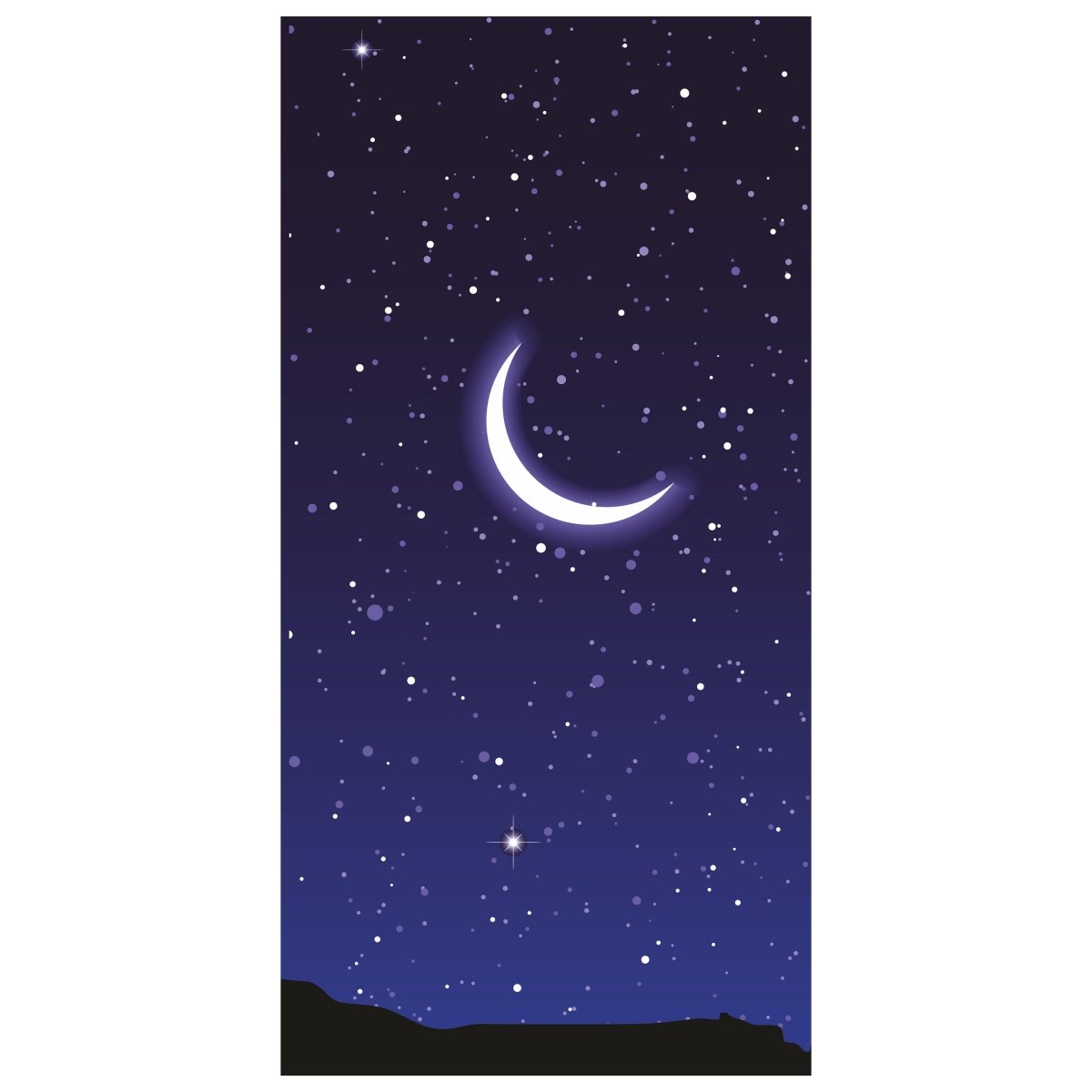 Türtapete Sternennacht M0470 - Bild 2