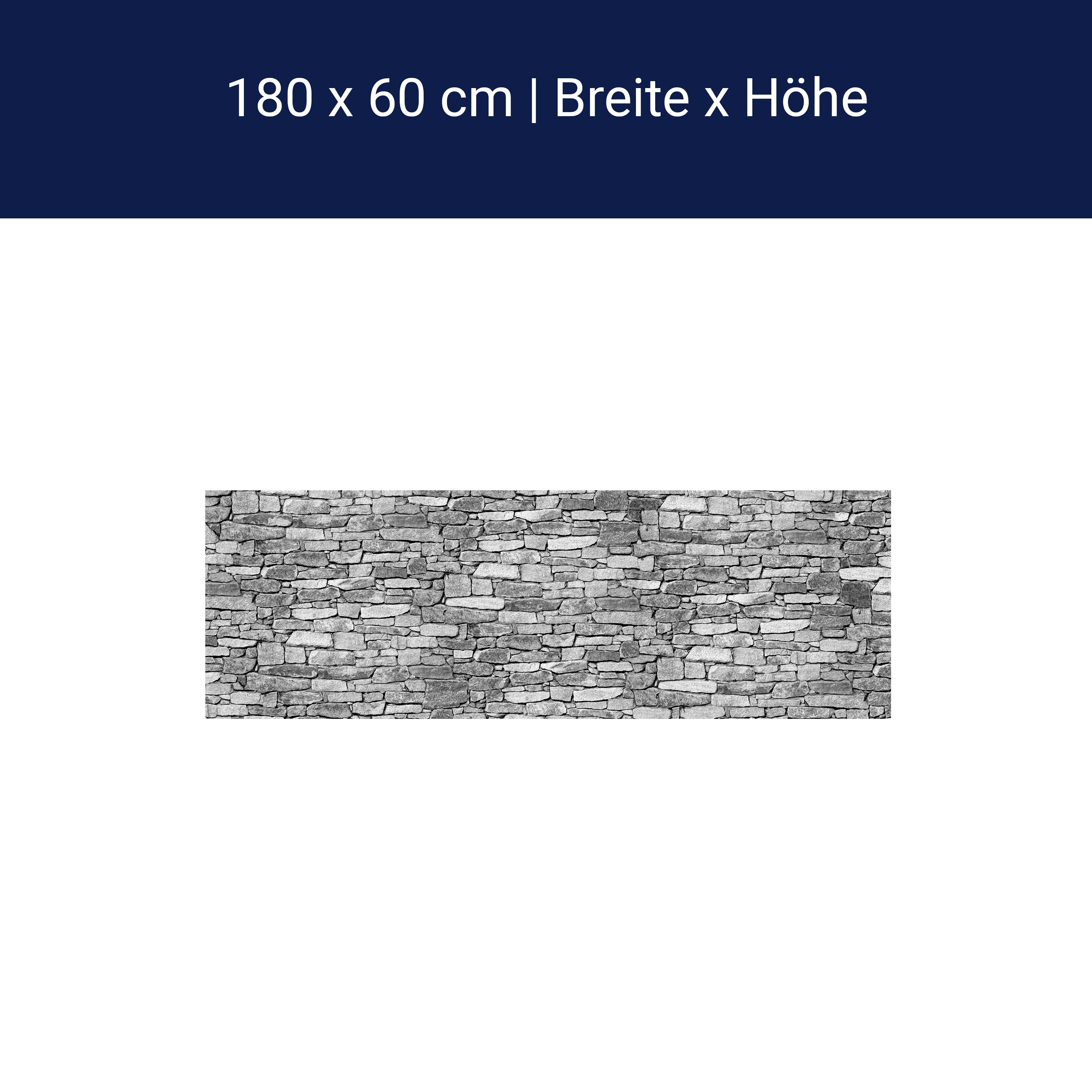 Küchenrückwand Natursteinmauer Grau M0472 Küchenrückwand Natursteinmauer Grau M0472