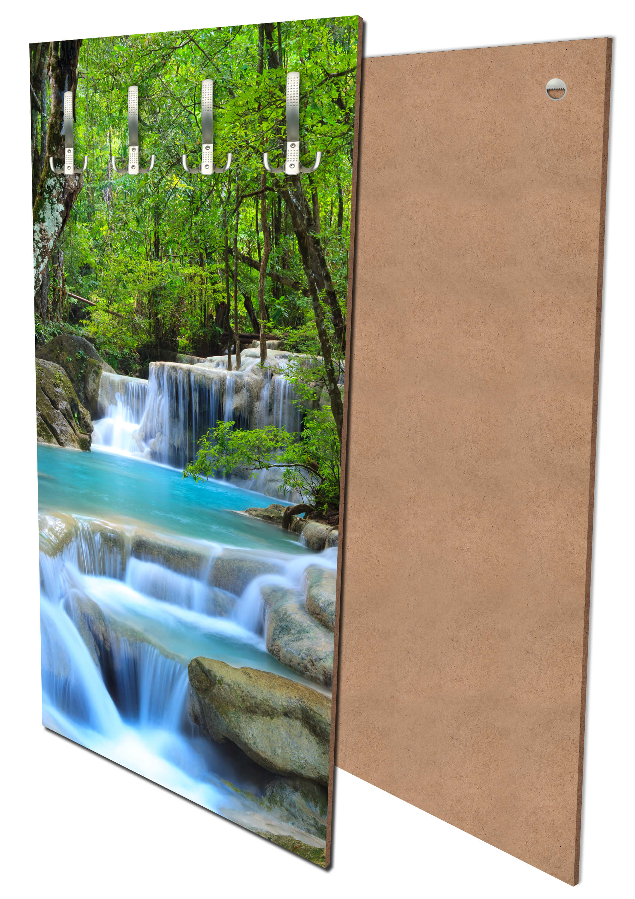 Garderobe Wasserfall im Wald M0485 entdecken - Bild 1