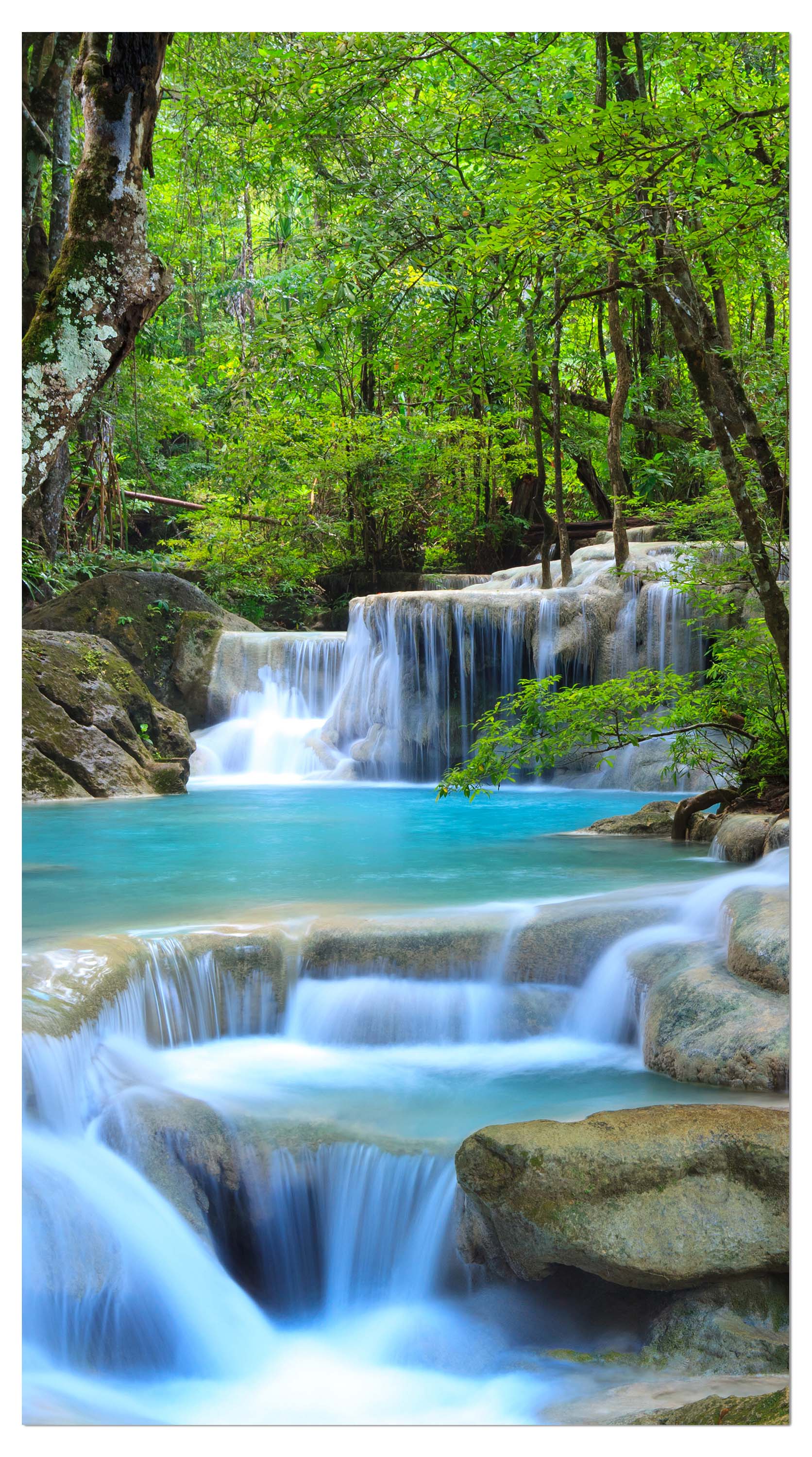 Garderobe Wasserfall im Wald M0485 entdecken - Bild 4