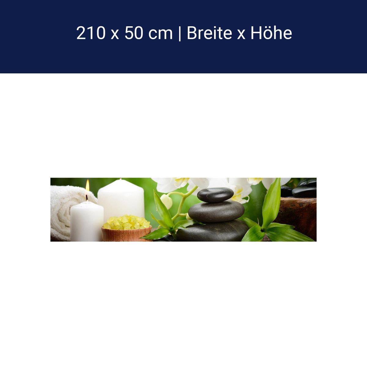 Küchenrückwand Wellness M0491