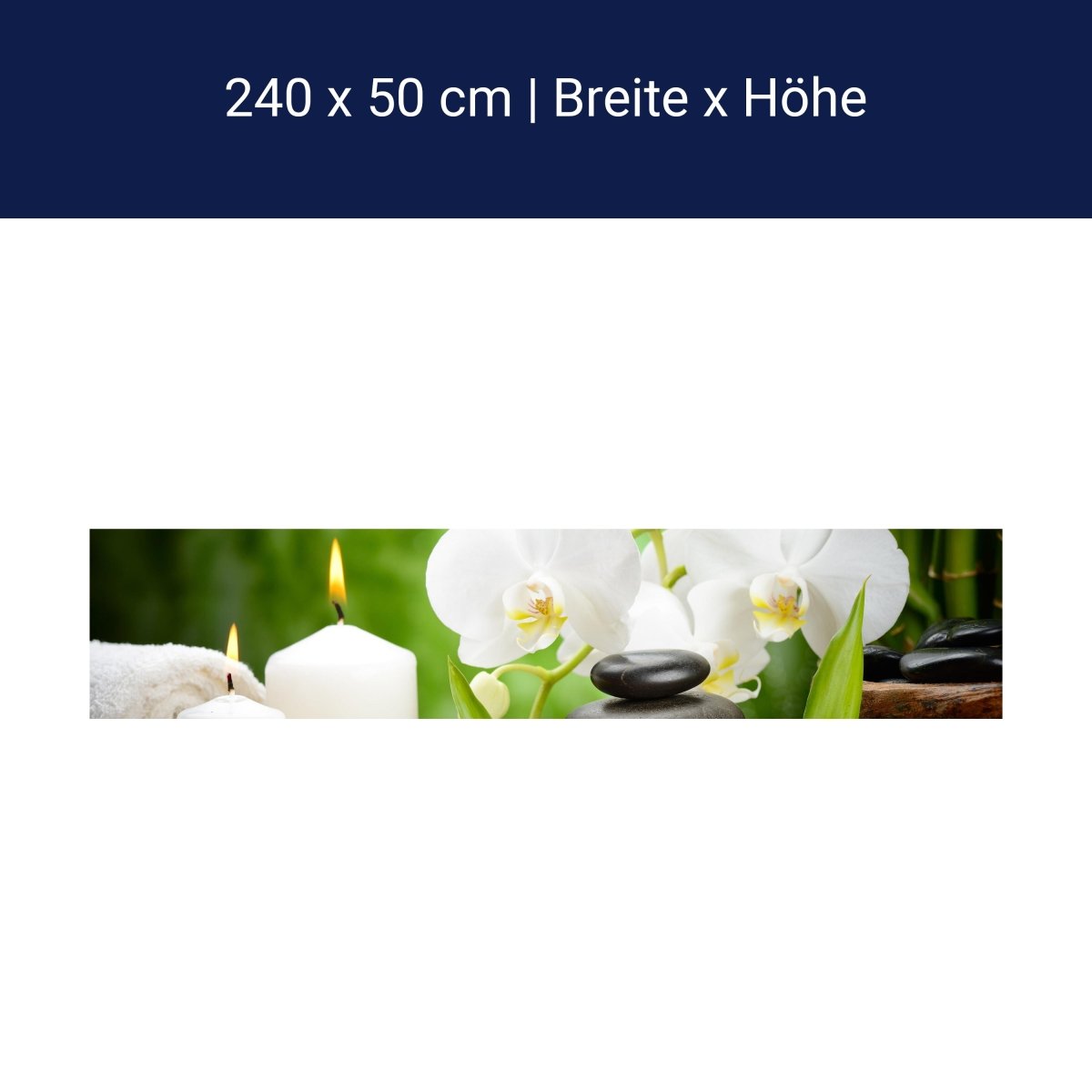 Küchenrückwand Wellness M0491