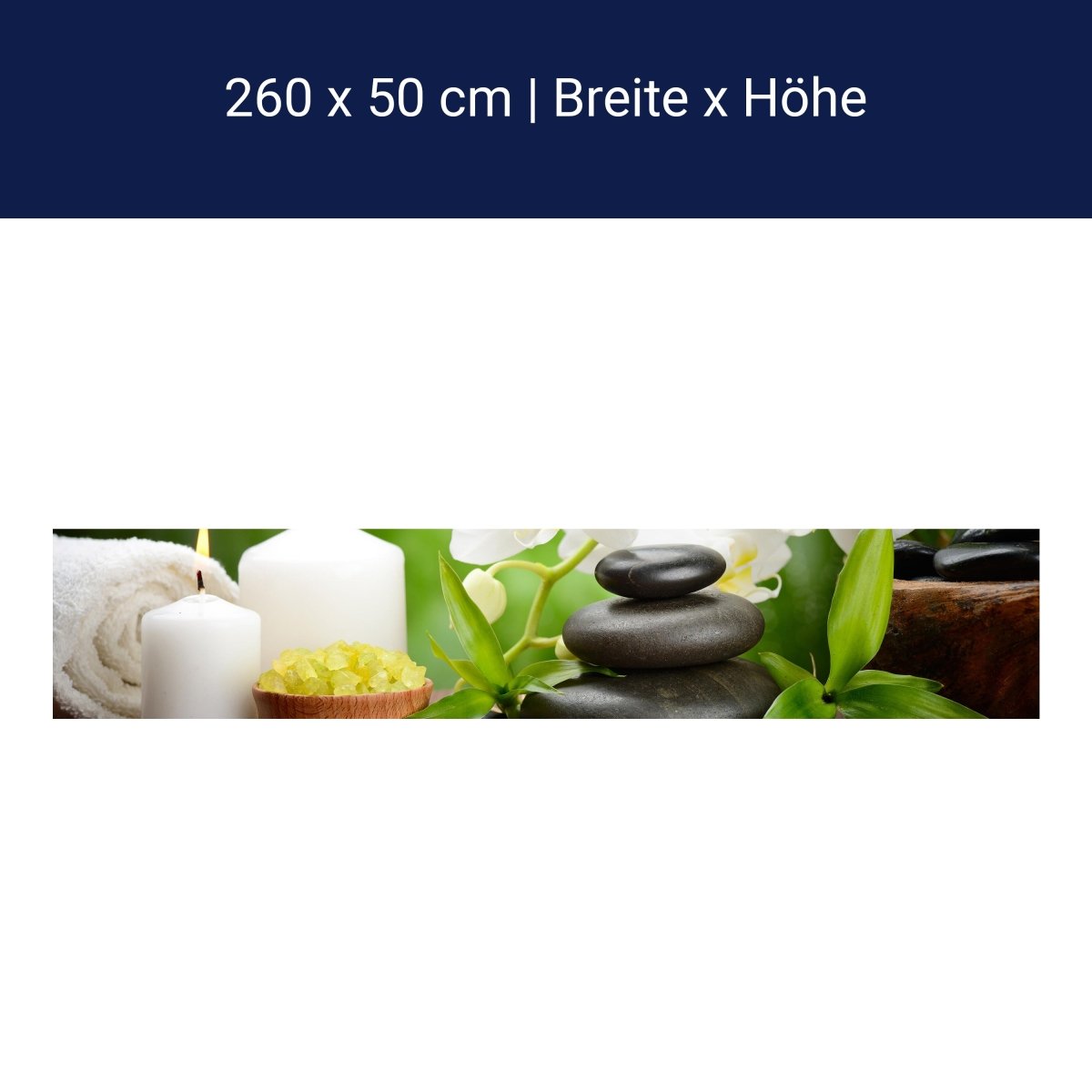 Küchenrückwand Wellness M0491