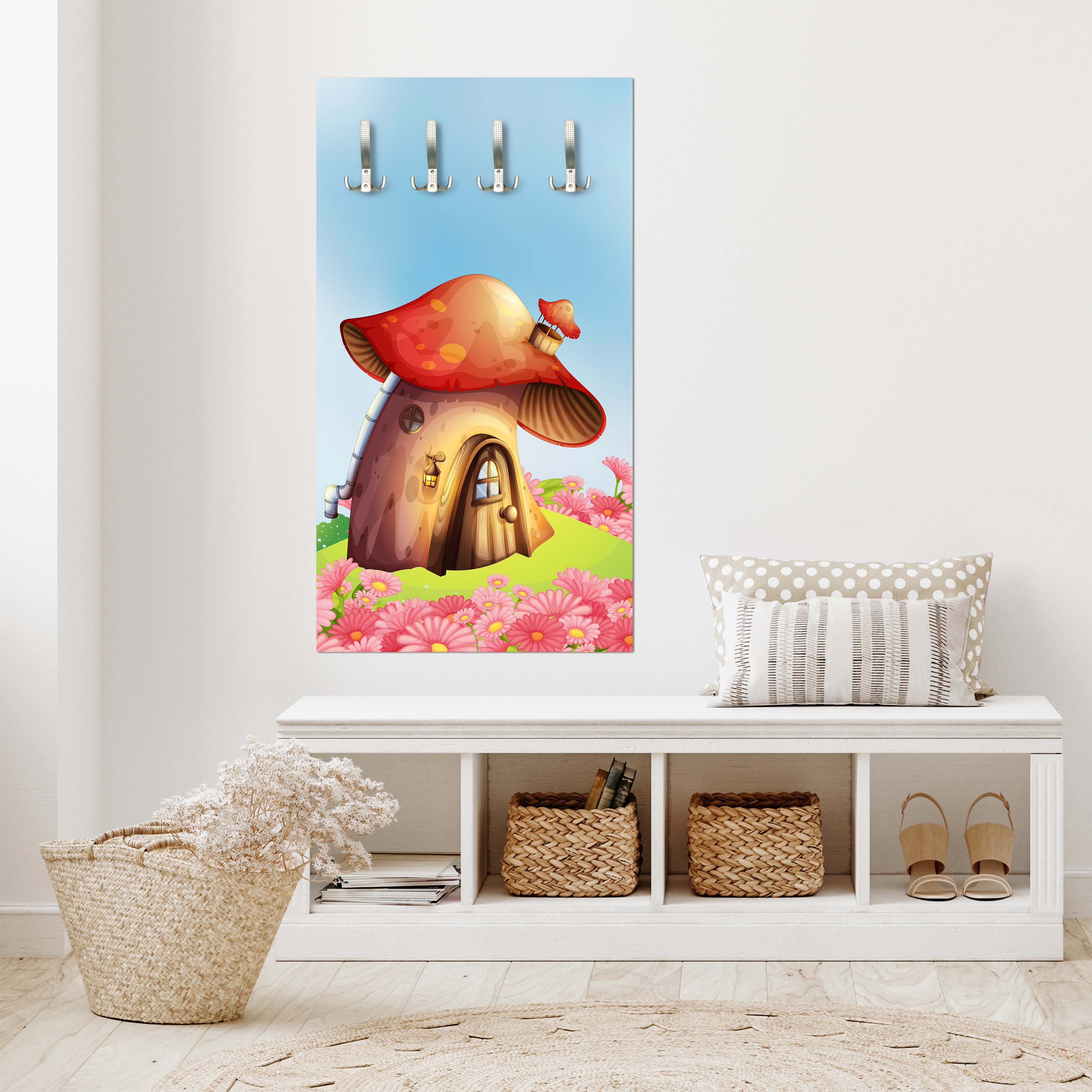 Garderobe Pilz auf der Blumenwiese M0502 entdecken - Bild 3 Garderobe Pilz auf der Blumenwiese M0502 entdecken - Bild 3