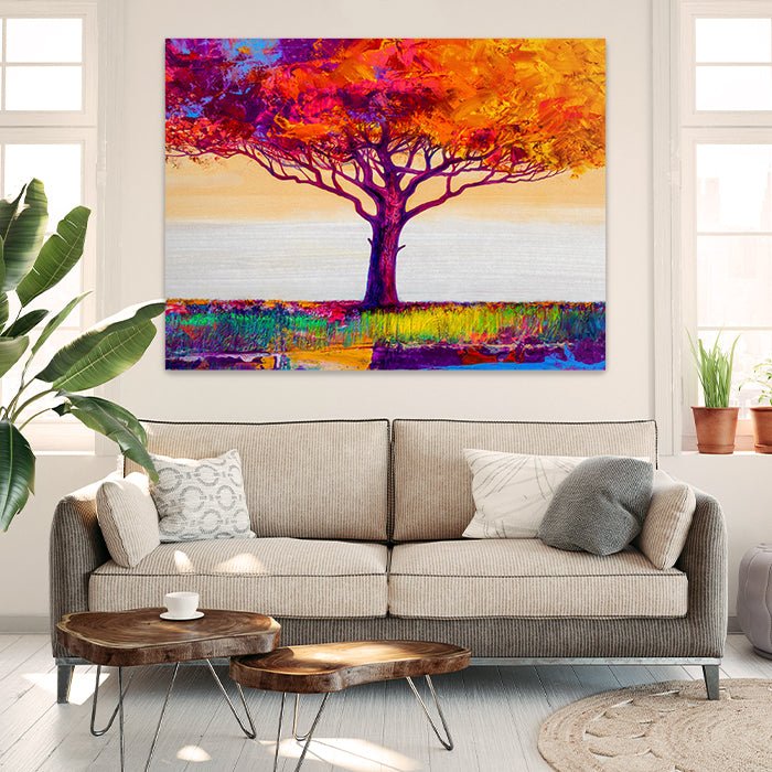 Leinwandbild Malerei Baum Querformat M0502 kaufen - Bild 2 Leinwandbild Malerei Baum Querformat M0502 kaufen - Bild 2