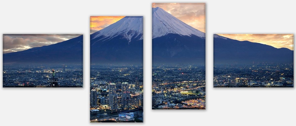 Leinwandbild Mehrteiler Yokohama M0509 Leinwandbild Mehrteiler Yokohama M0509