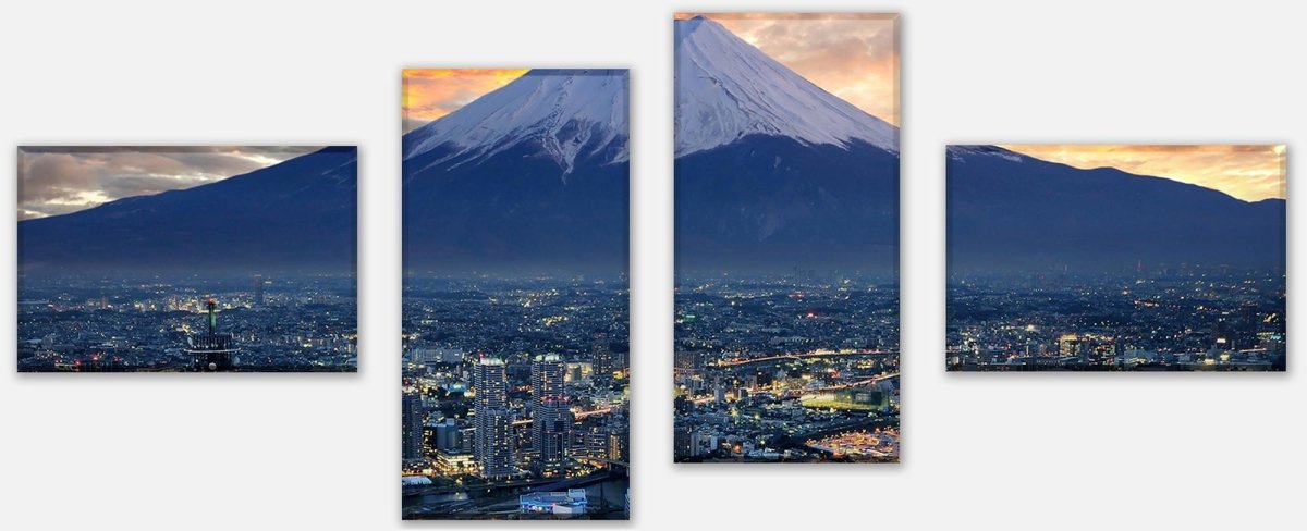 Leinwandbild Mehrteiler Yokohama M0509 Leinwandbild Mehrteiler Yokohama M0509