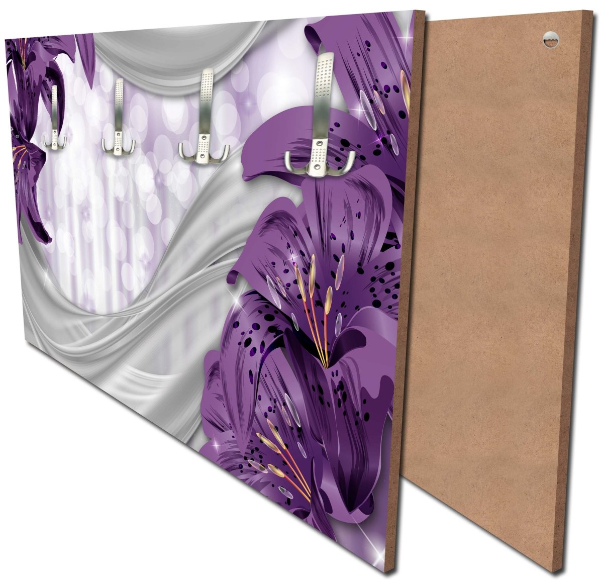 Garderobe Lilie Lila abstrakt M0526 Garderobe Lilie Lila abstrakt M0526