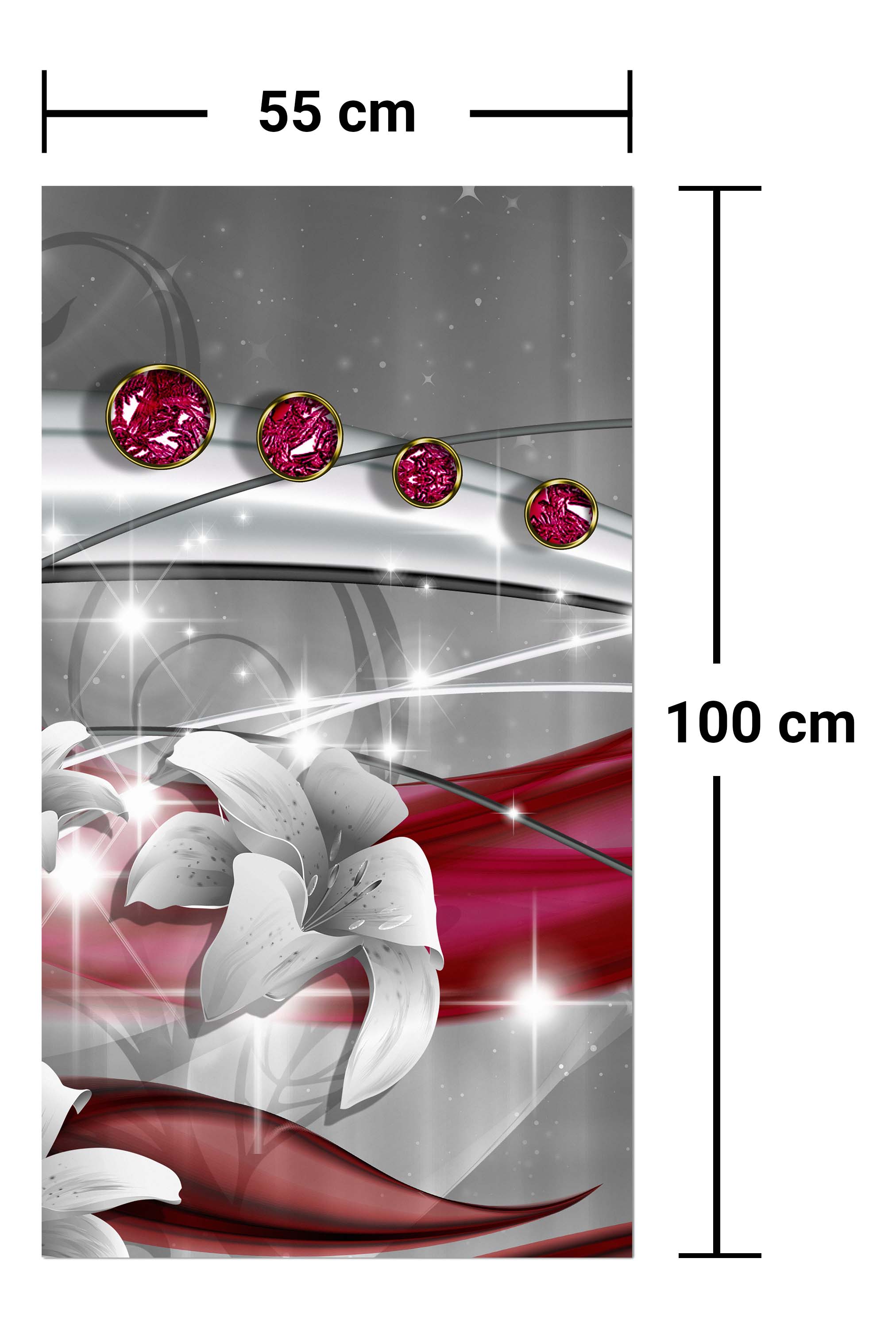 Garderobe Abstrakt Diamant Lilie M0530 entdecken - Bild 7