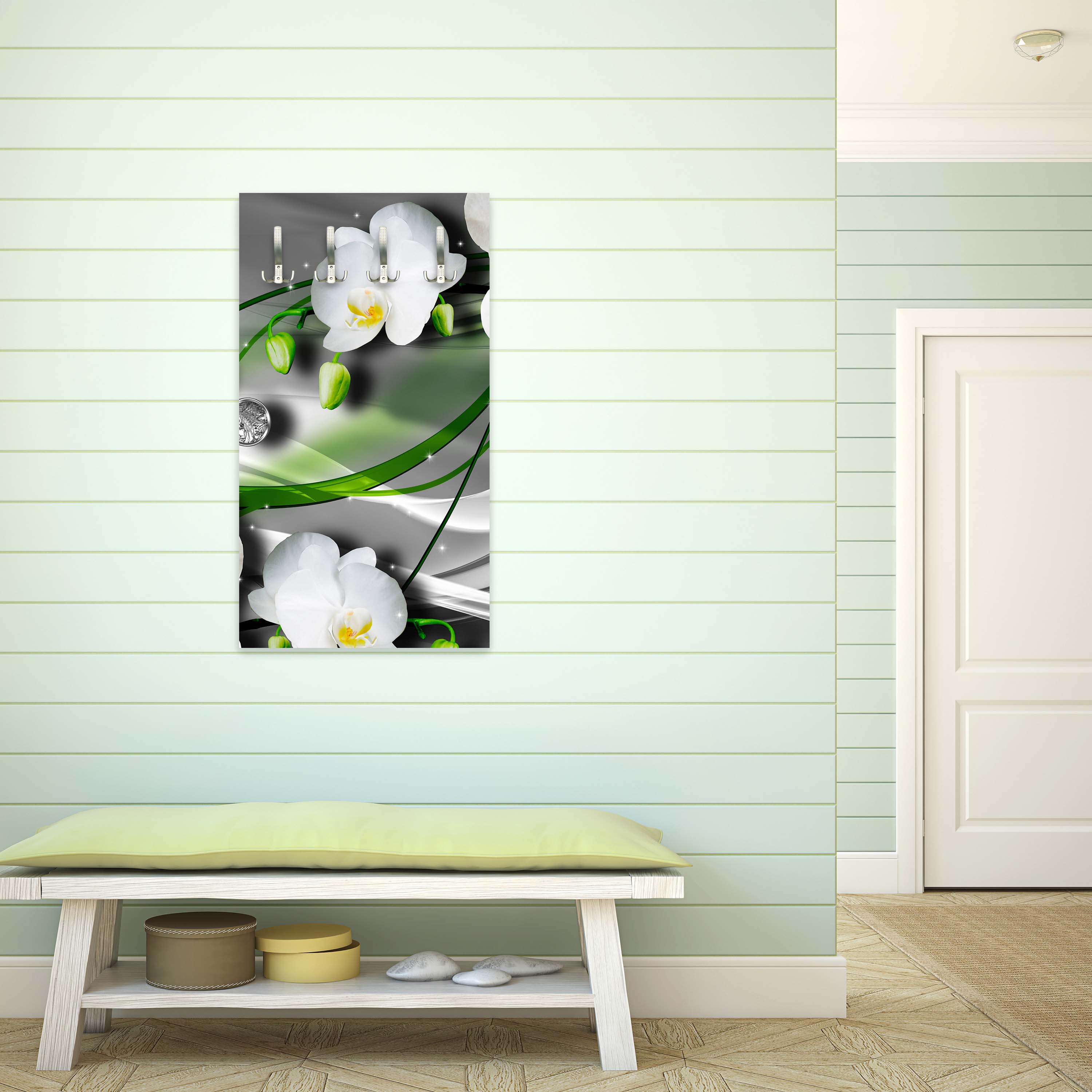 Garderobe Diamant Lilie grün M0533 entdecken - Bild 3 Garderobe Diamant Lilie grün M0533 entdecken - Bild 3