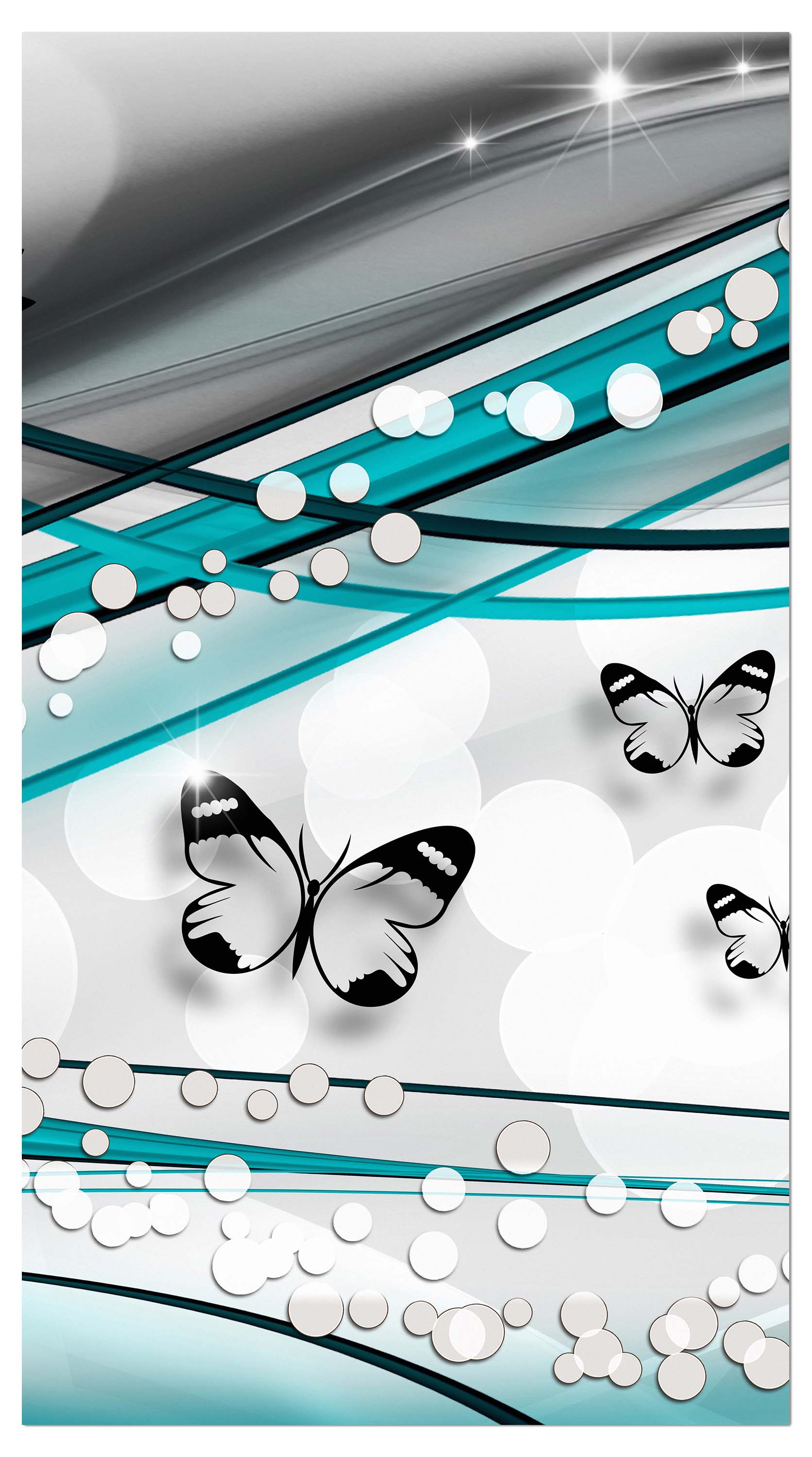 Garderobe Schmetterling Ranken Grün M0535 entdecken - Bild 4 Garderobe Schmetterling Ranken Grün M0535 entdecken - Bild 4