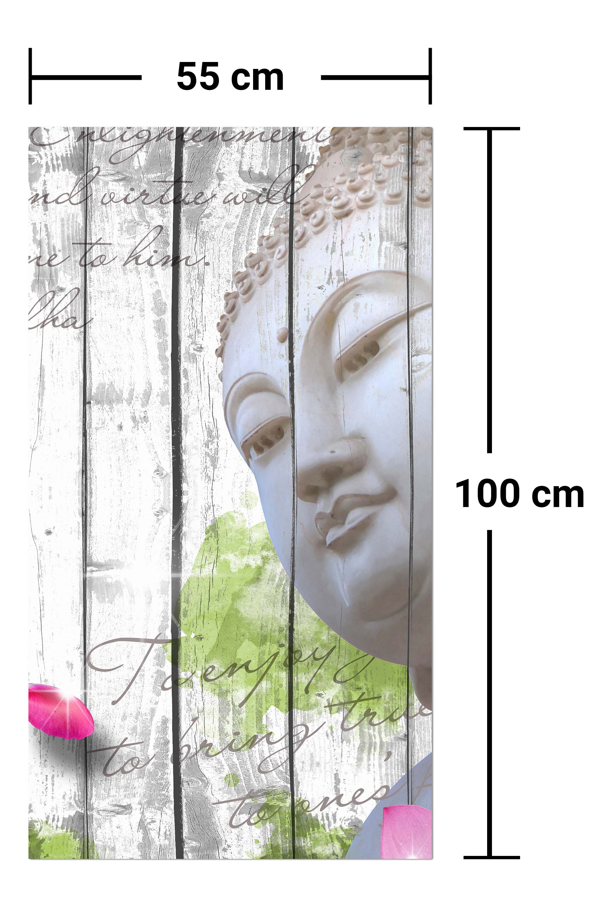 Garderobe Holz Blüten Buddha M0544 entdecken - Bild 7