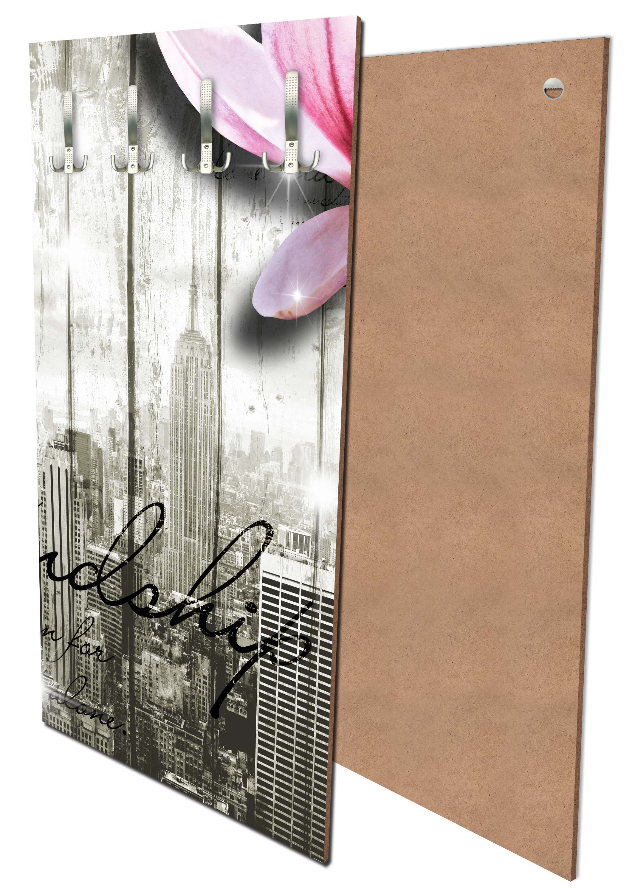 Garderobe Style New York Blüten M0546 entdecken - Bild 1 Garderobe Style New York Blüten M0546 entdecken - Bild 1