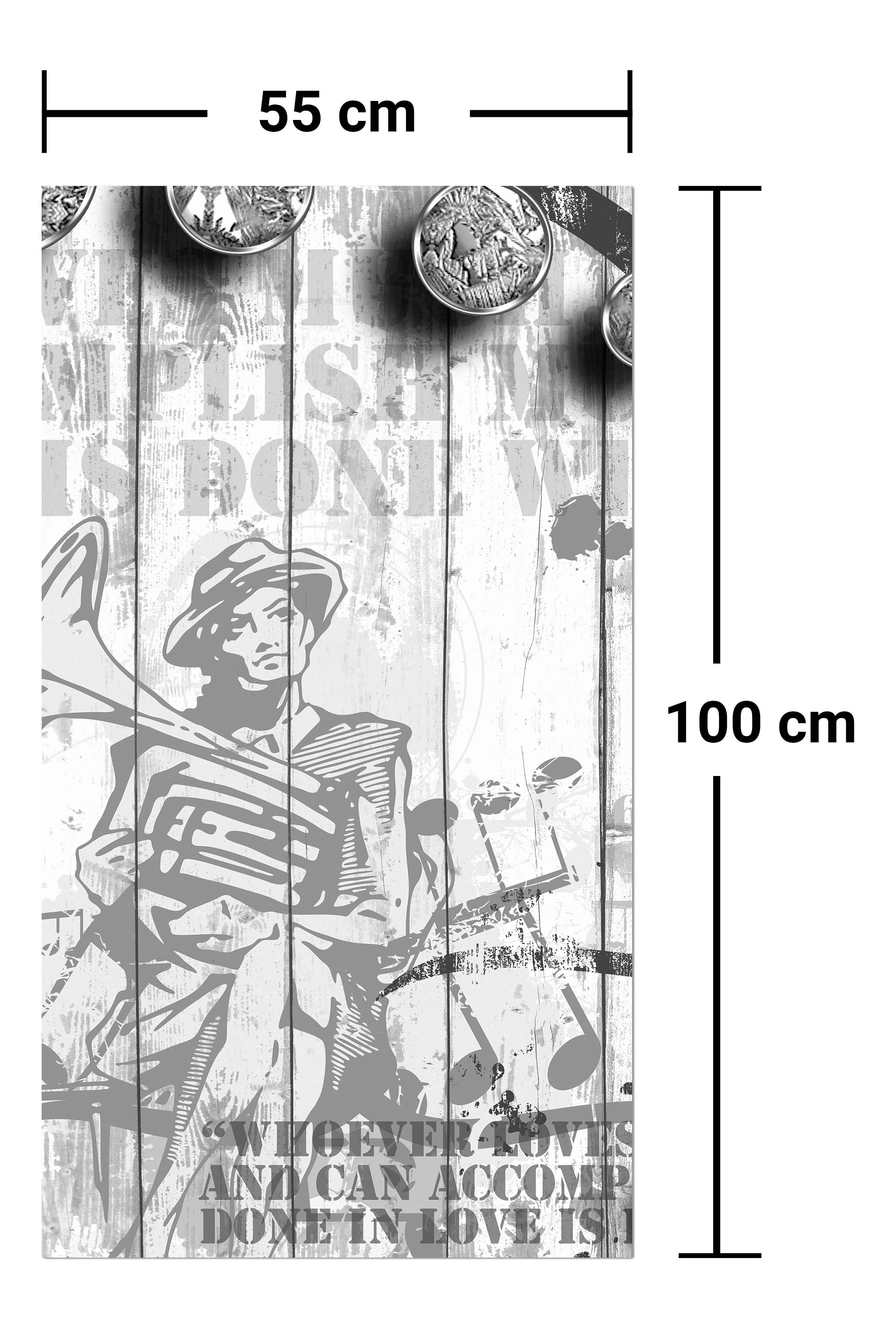 Garderobe Musik Style Blüten Rosa M0547 entdecken - Bild 7 Garderobe Musik Style Blüten Rosa M0547 entdecken - Bild 7