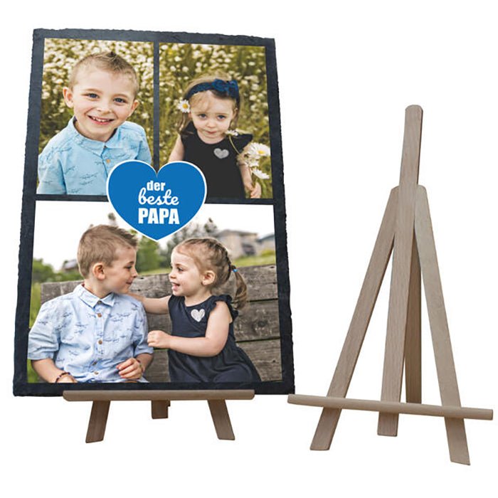 Schiefertafel Bester Papa M0550 - Bild 2 Schiefertafel Bester Papa M0550 - Bild 2