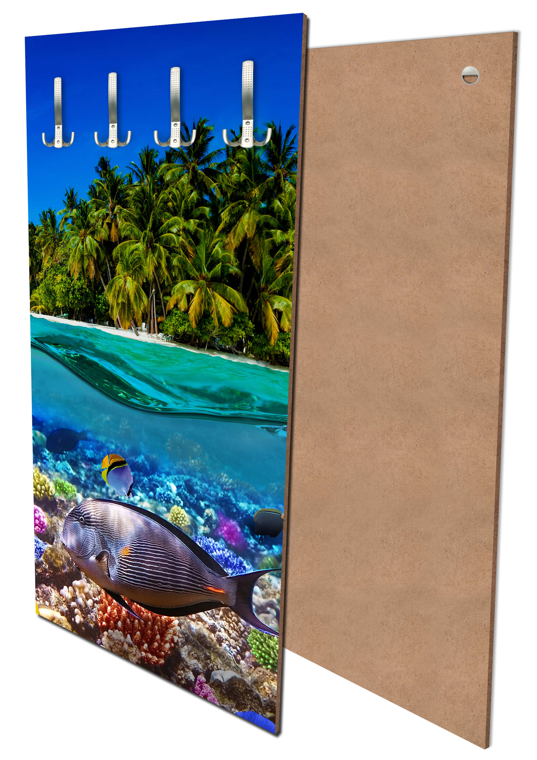 Garderobe Insel in der Karibik M0567 entdecken - Bild 1 Garderobe Insel in der Karibik M0567 entdecken - Bild 1